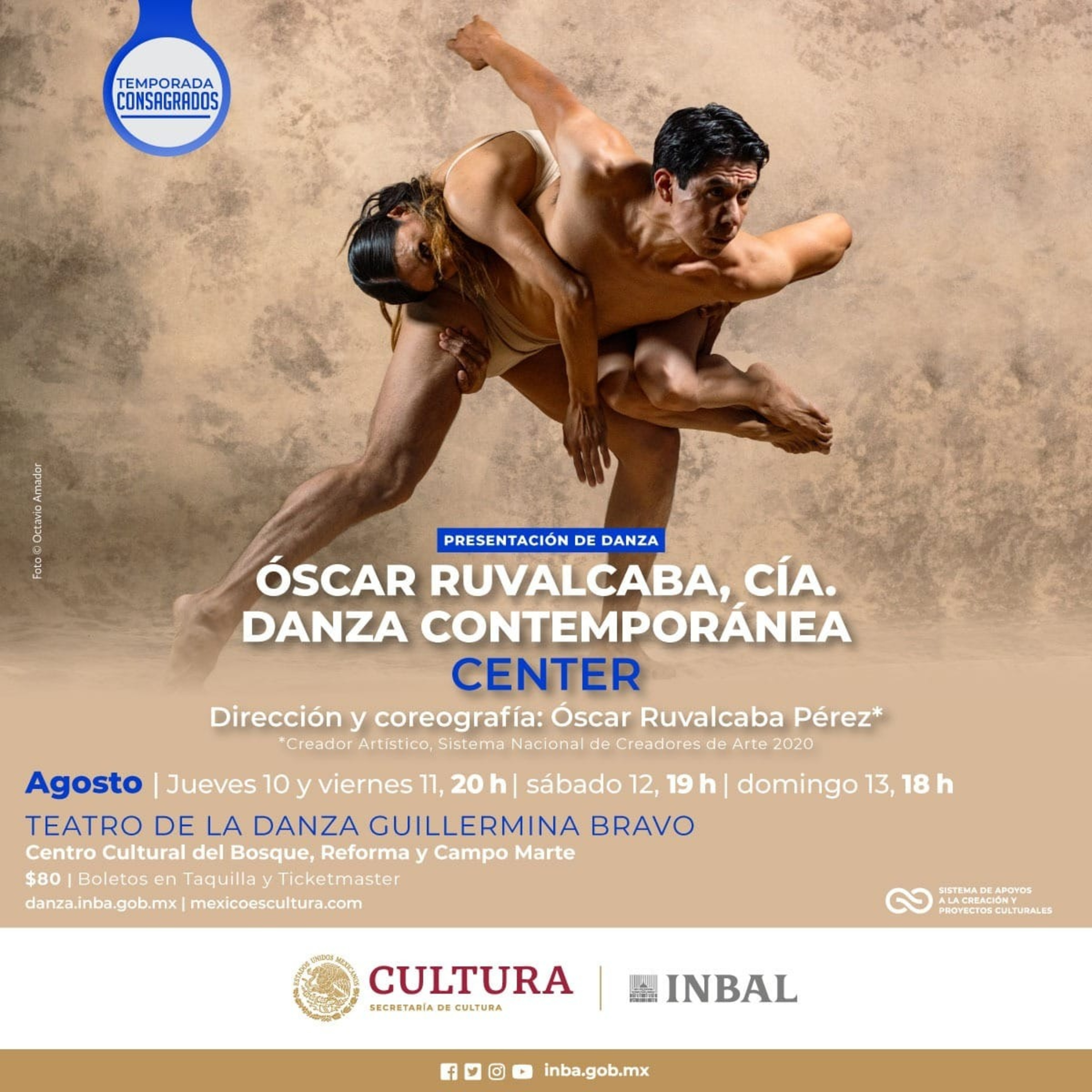 "Center", una reflexión sobre el actuar de la humanidad; se presenta en el Teatro de la Danza "Guillermina Bravo" episode artwork