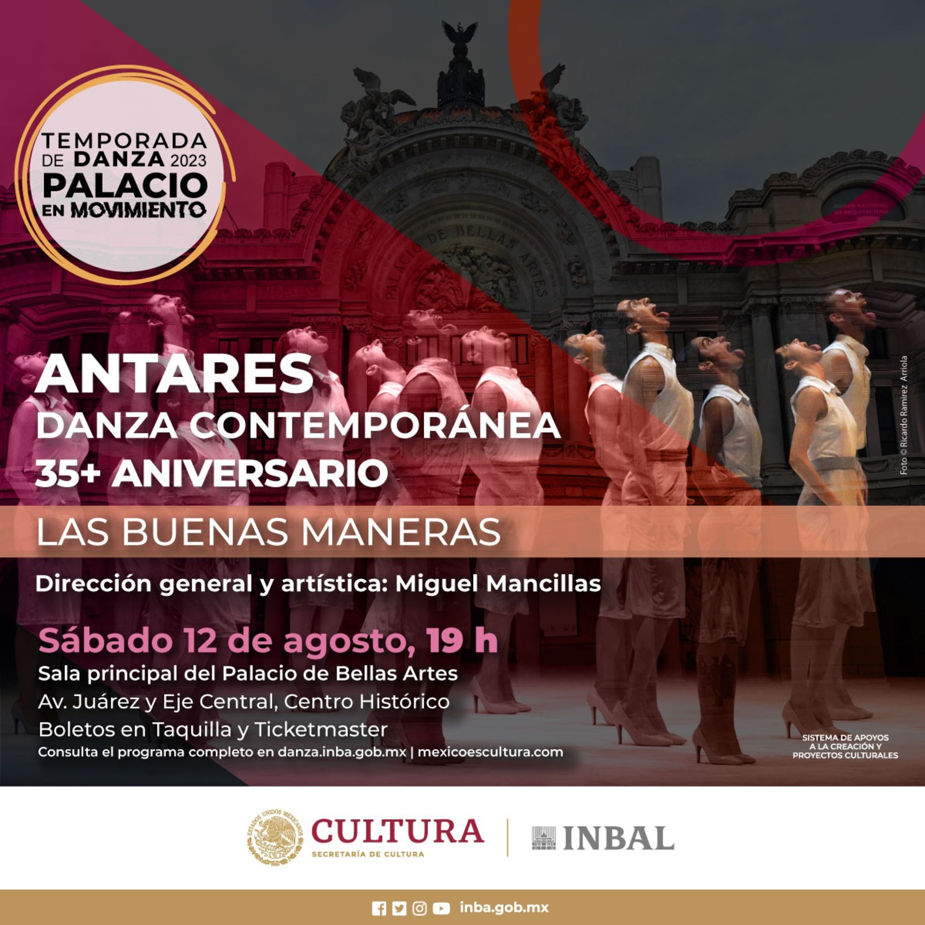 "Las buenas maneras", pieza que indaga sobre las pasiones y la animalidad del alma humana, llega al Palacio de Bellas Artes episode artwork