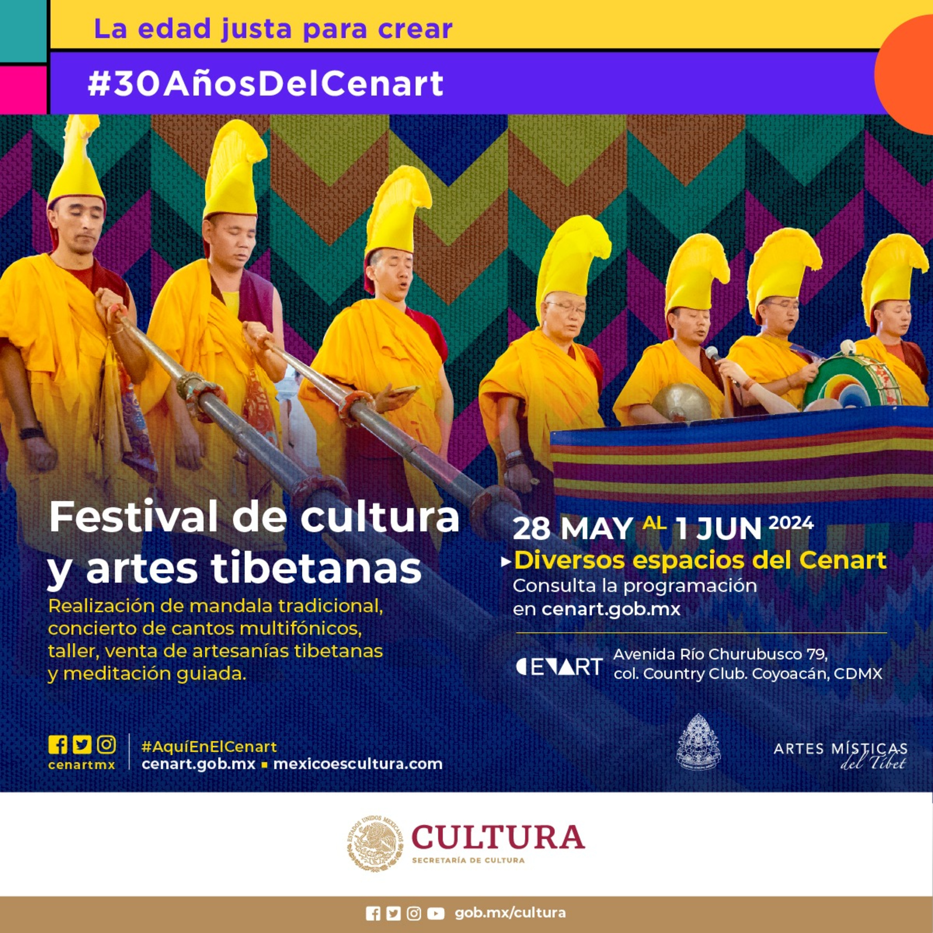 Asiste al Festival de Cultura y Artes Tibetanas; llega al CENART episode artwork