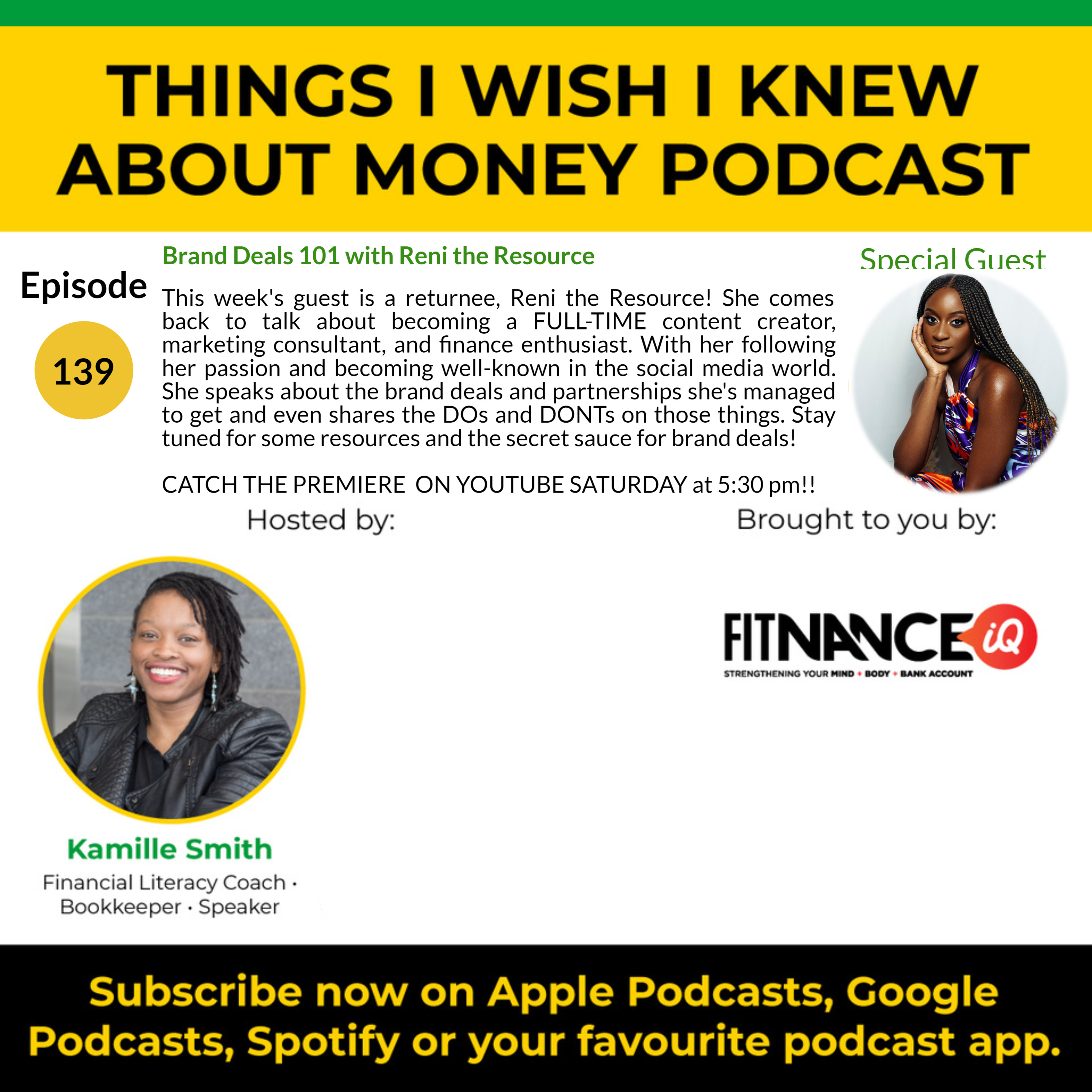 Brand Deals 101 with Reni the Resource episode artwork