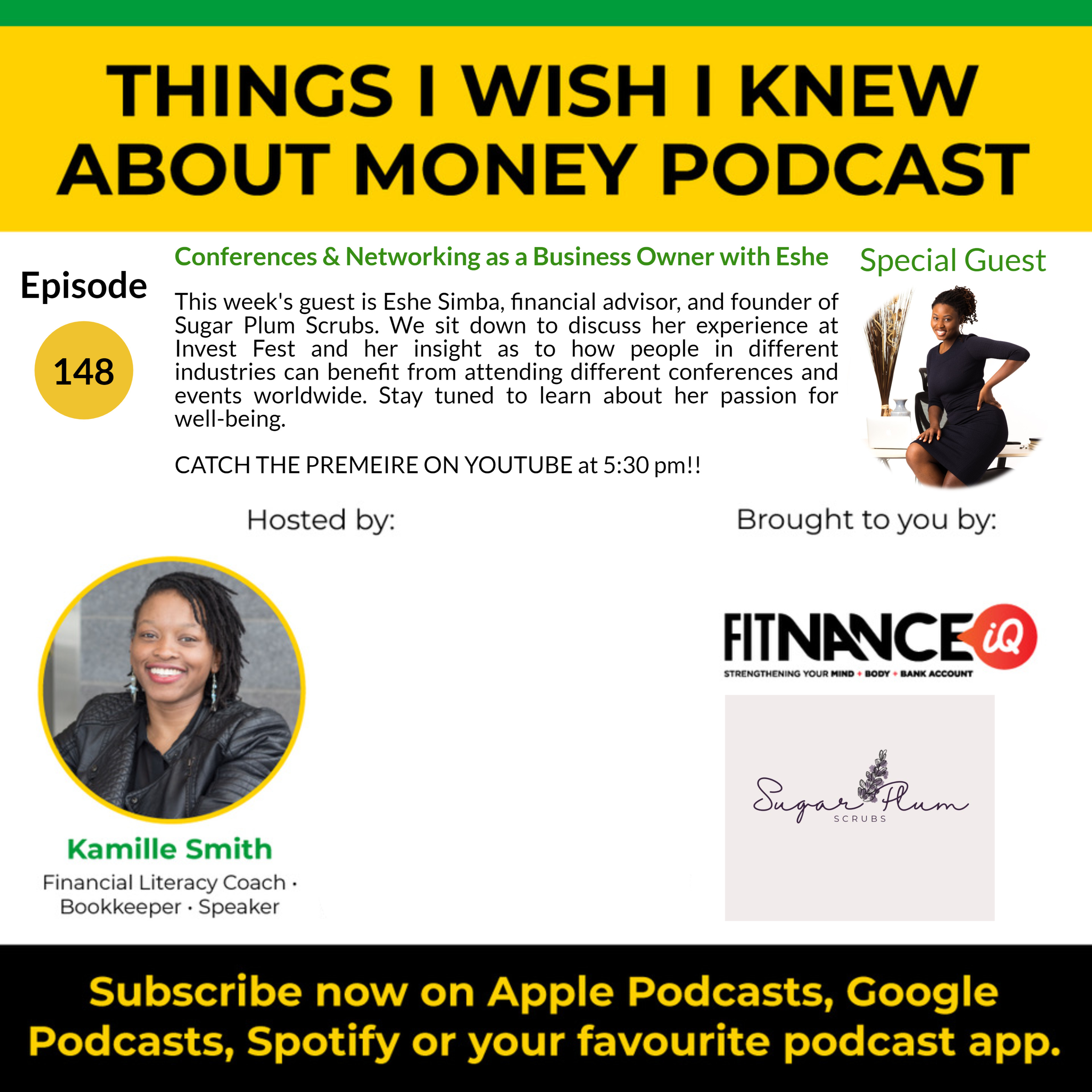 Conferences & Networking as a Business Owner with Eshe episode artwork