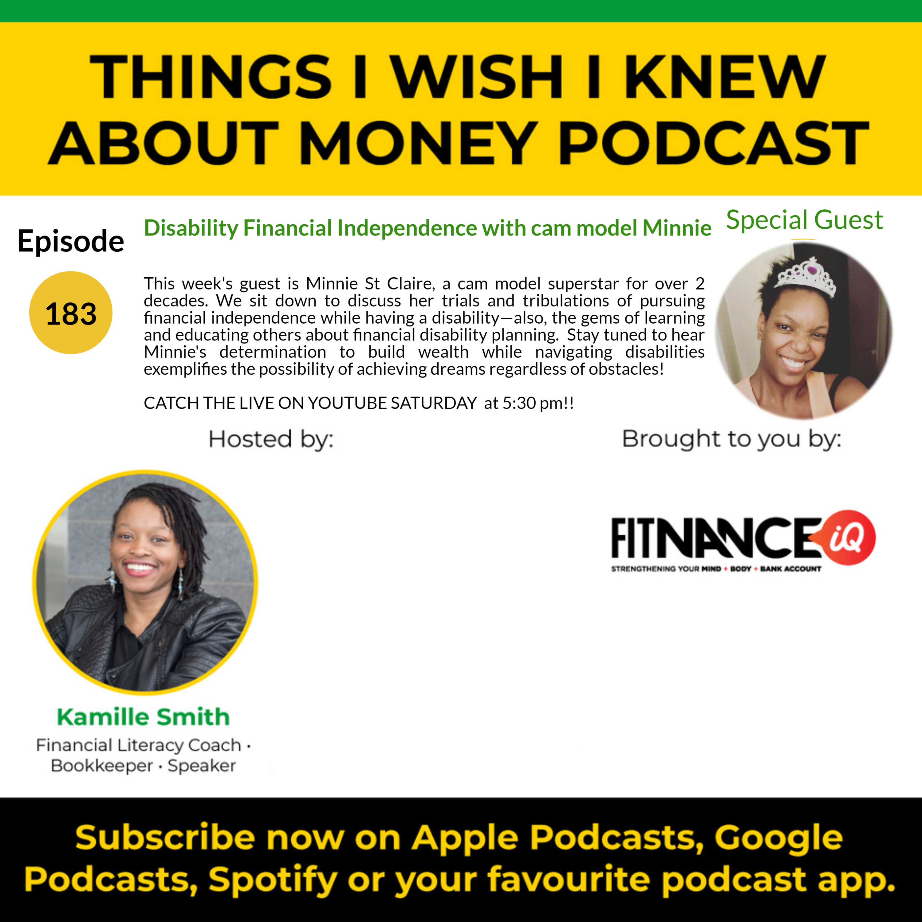 Minnie's Millionaire Mission: Disability, Cam Modeling & Financial Freedom! episode artwork