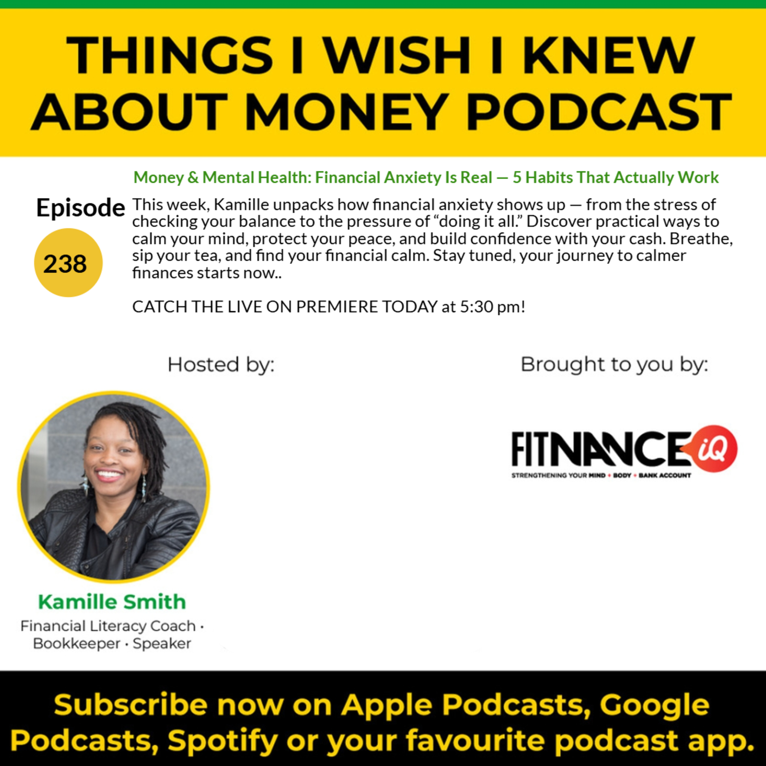 Money & Mental Health: Financial Anxiety Is Real — 5 Habits That Actually Work episode artwork