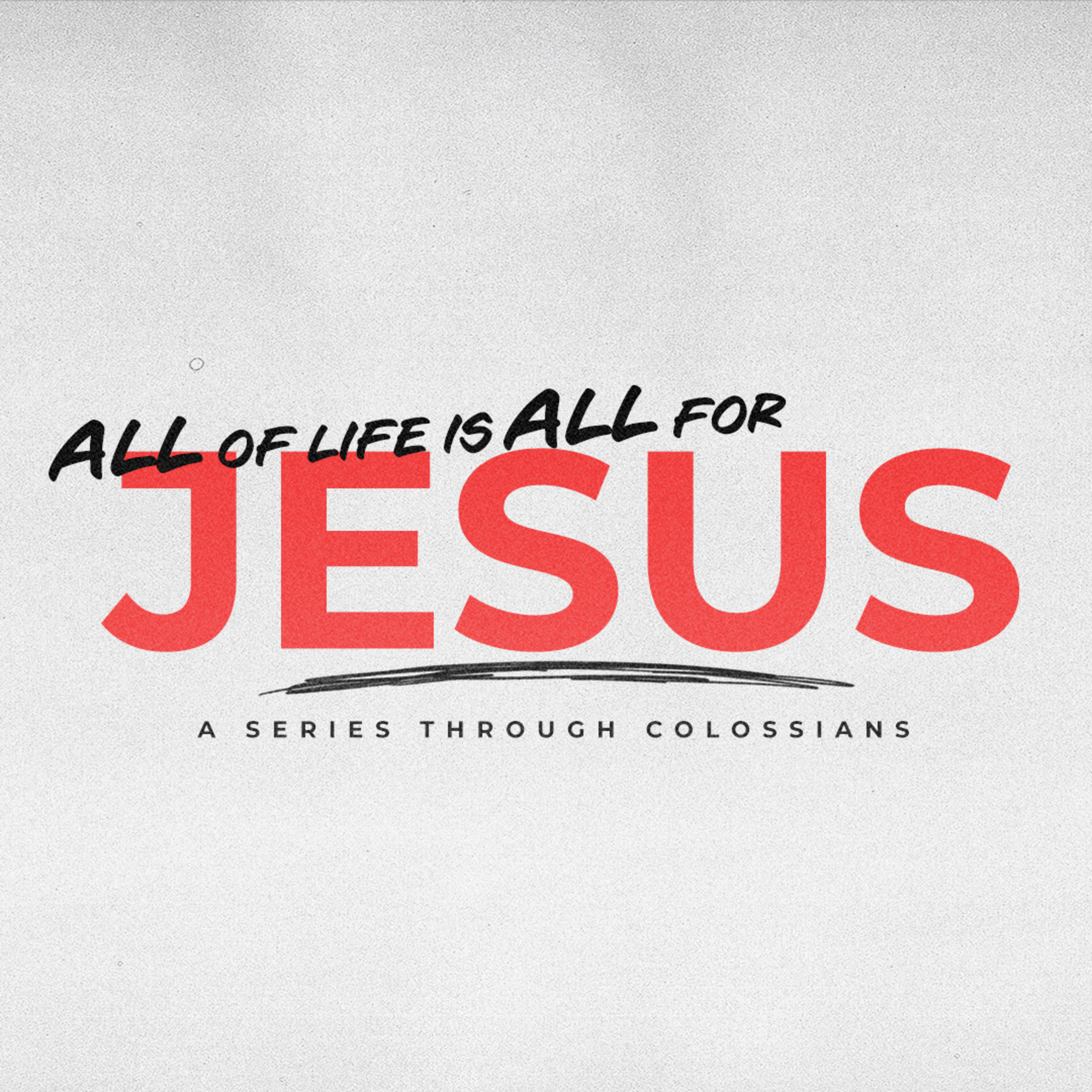 All of Life Is All for Jesus: Take the High Road episode artwork
