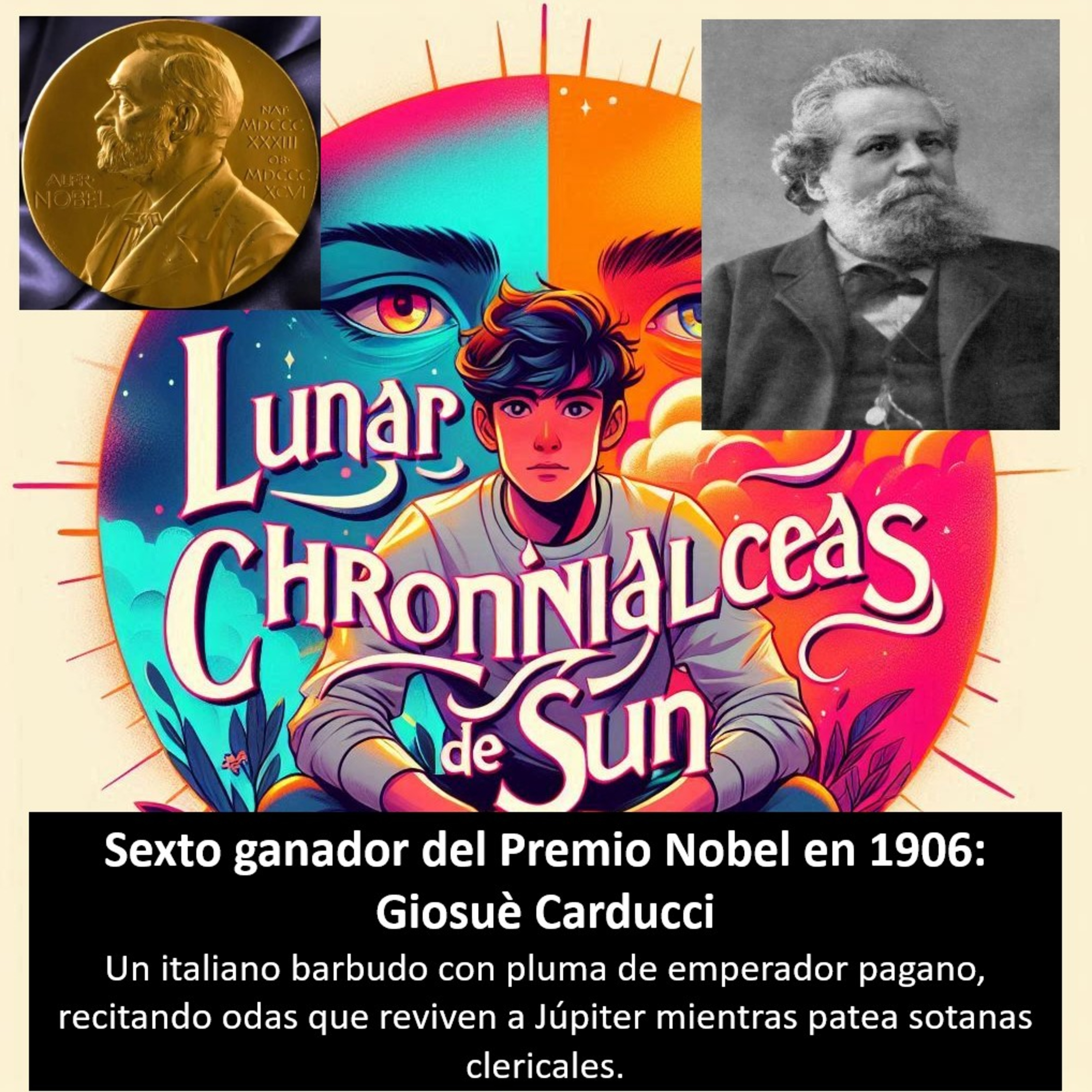 Premio Nobel - 1906: Giosuè #Carducci (Italia) – Poesía lírica. episode artwork