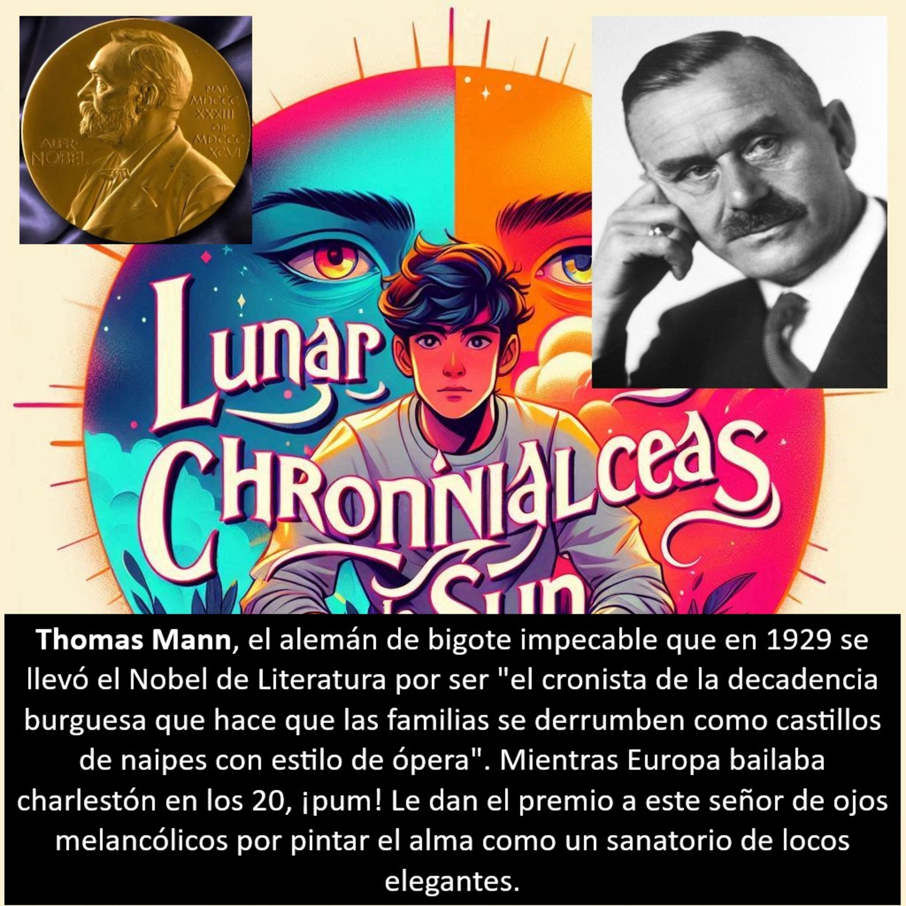 1929. Thomas Mann (Alemania) – Novela filosófica (La montaña mágica) episode artwork