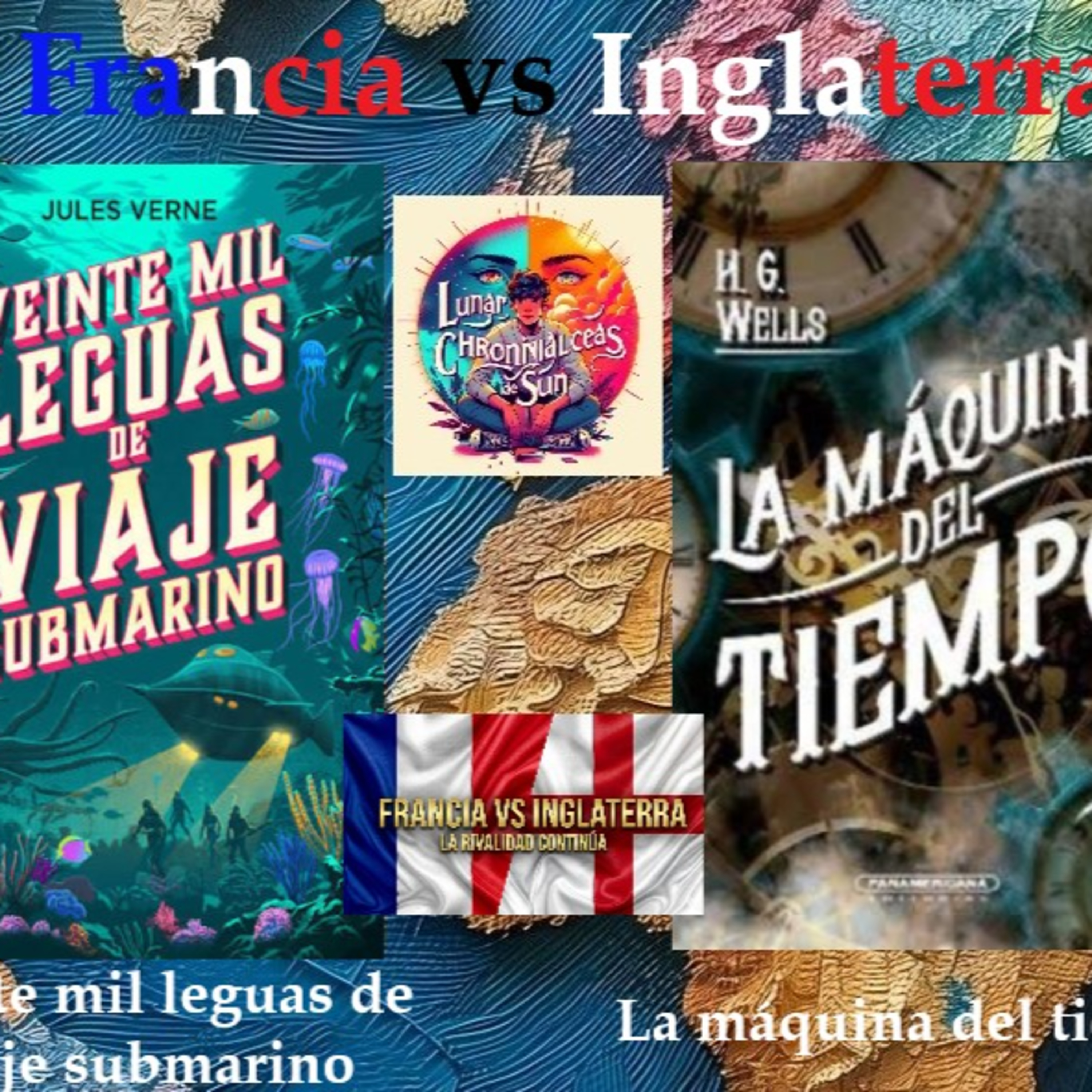 "Veinte mil leguas de viaje submarino" de Julio Verne v/s "La máquina del tiempo" de H.G. Wells
