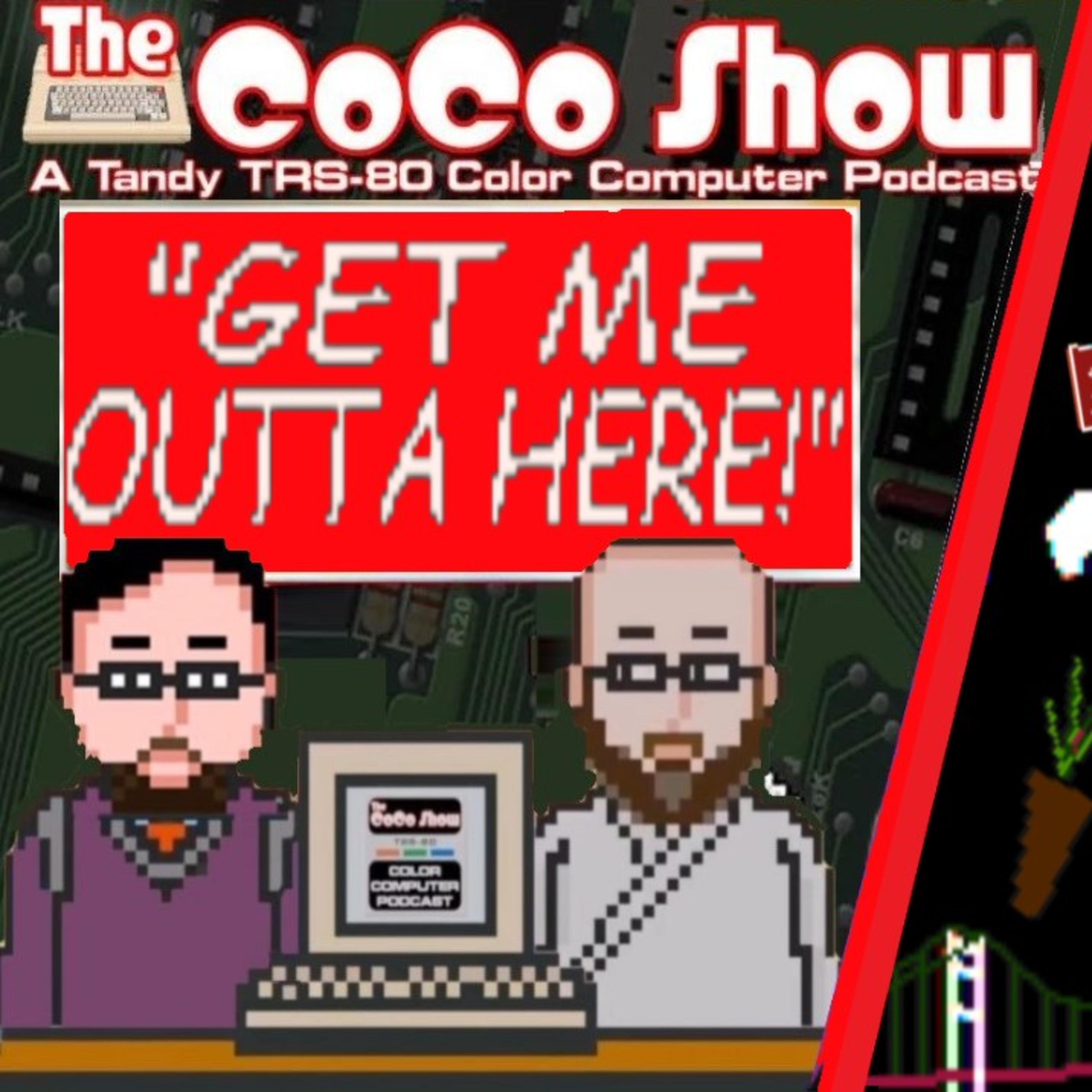 "GET ME OUTTA HERE!" is what you'll be SCREAMING as The CoCo Show looks at this ESCAPE ROOM GAME! episode artwork