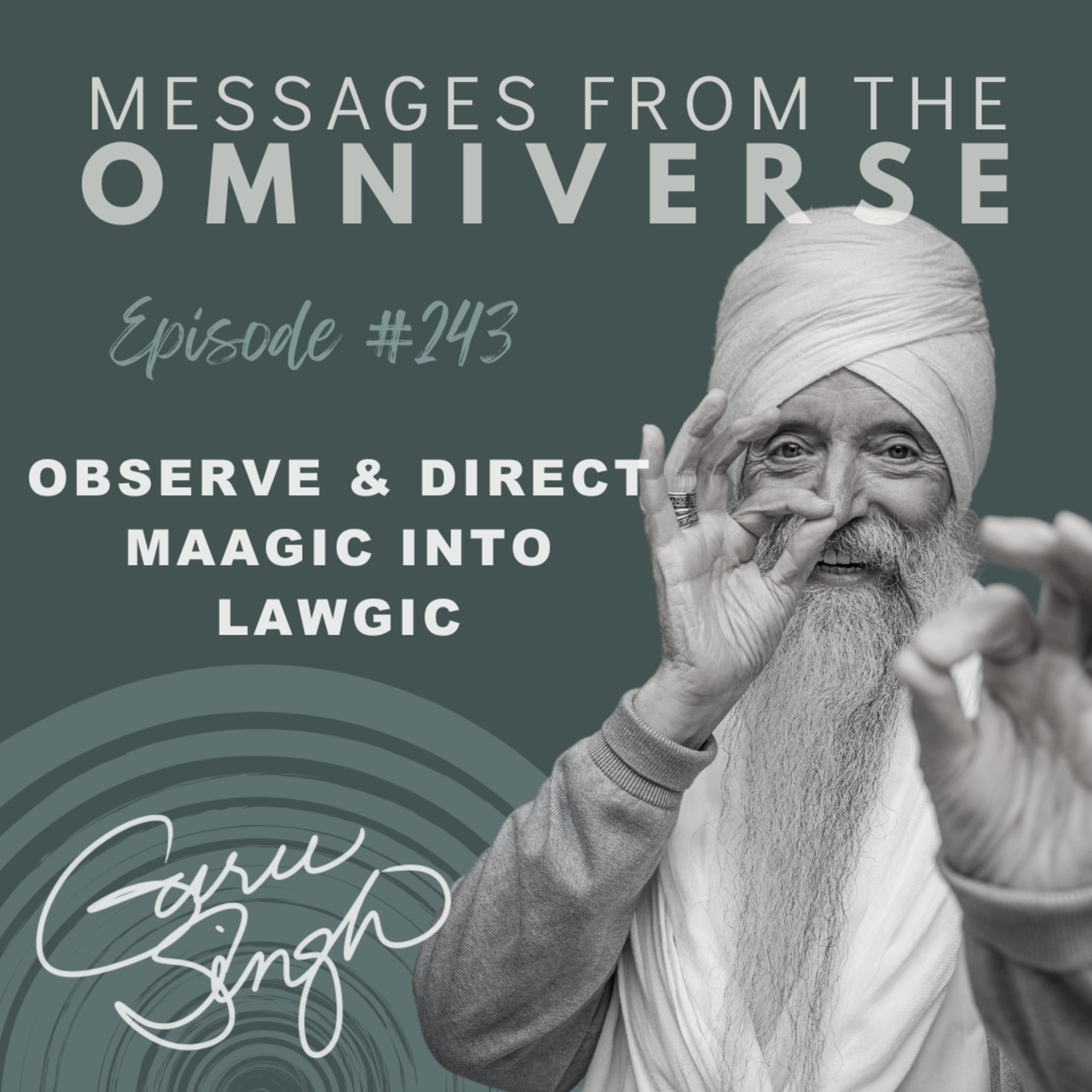 [243] Observe & Direct Maagic Into Law-gic episode artwork