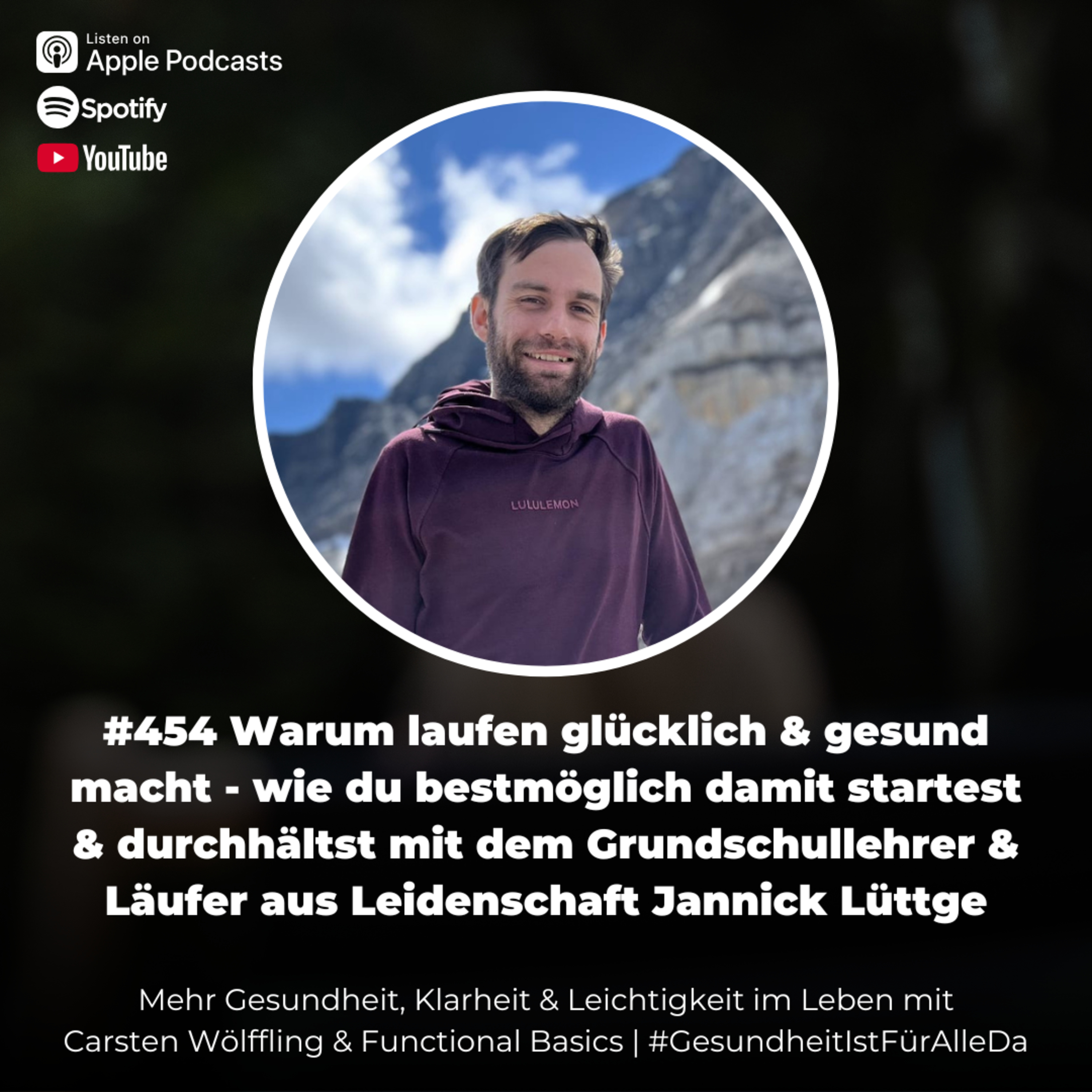 Functional Basics mit Carsten Wölffling • Für mehr Leichtigkeit im Leben! • #GesundheitIstFürAlleDa