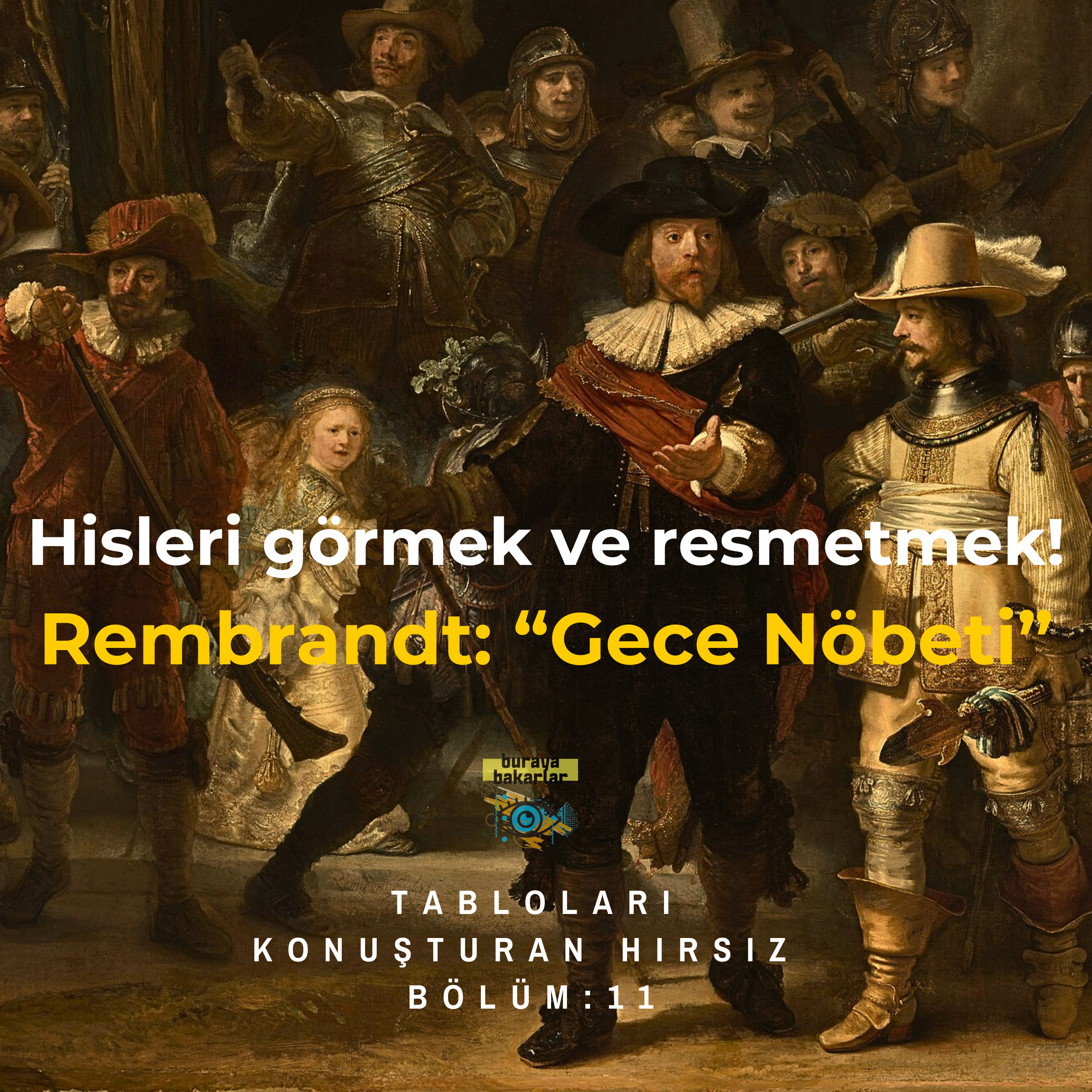 Hisleri Görmek ve Resmetmek! Rembrandt Mucizesi: Gece Nöbeti