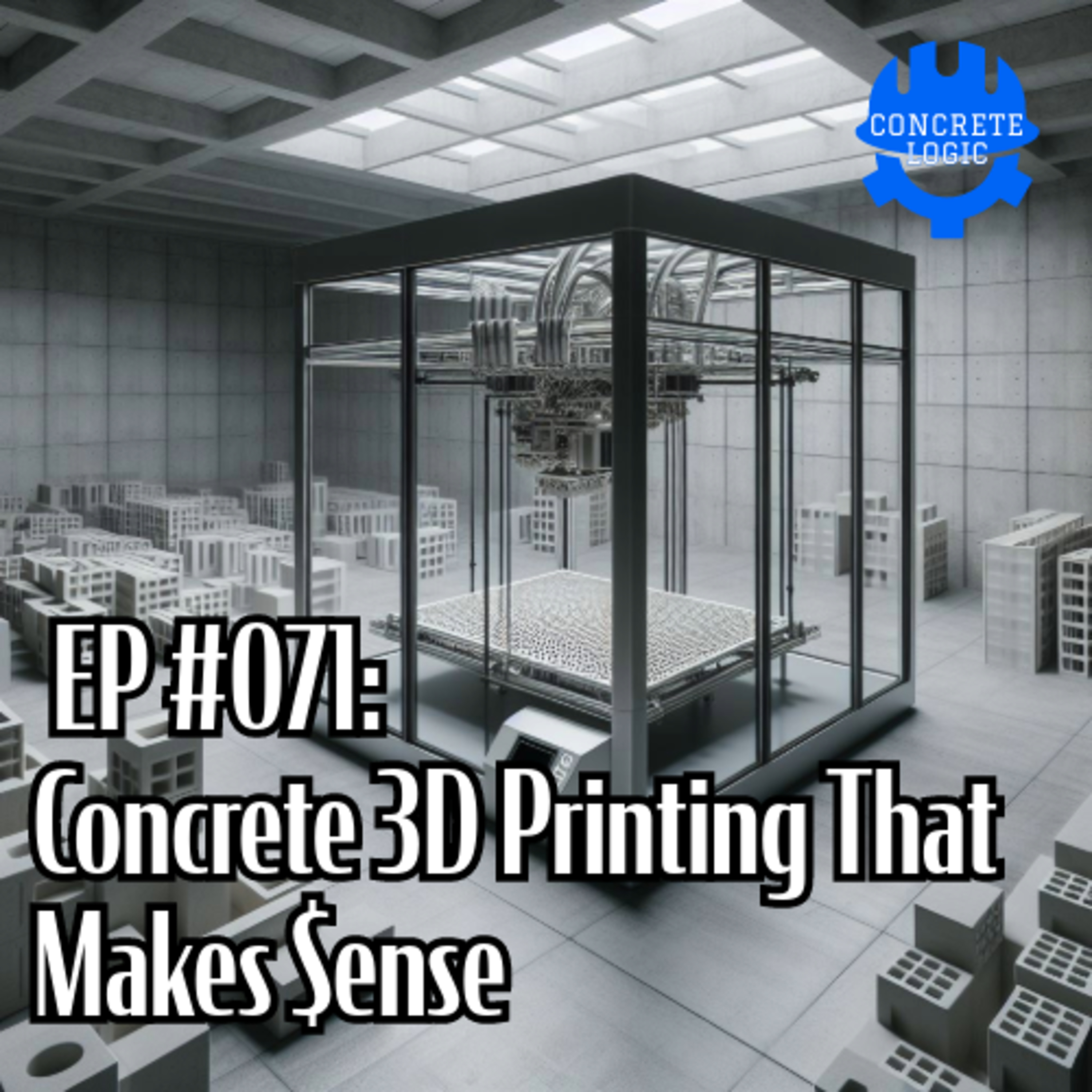 EP #071: Concrete 3D Printing That Makes $ense