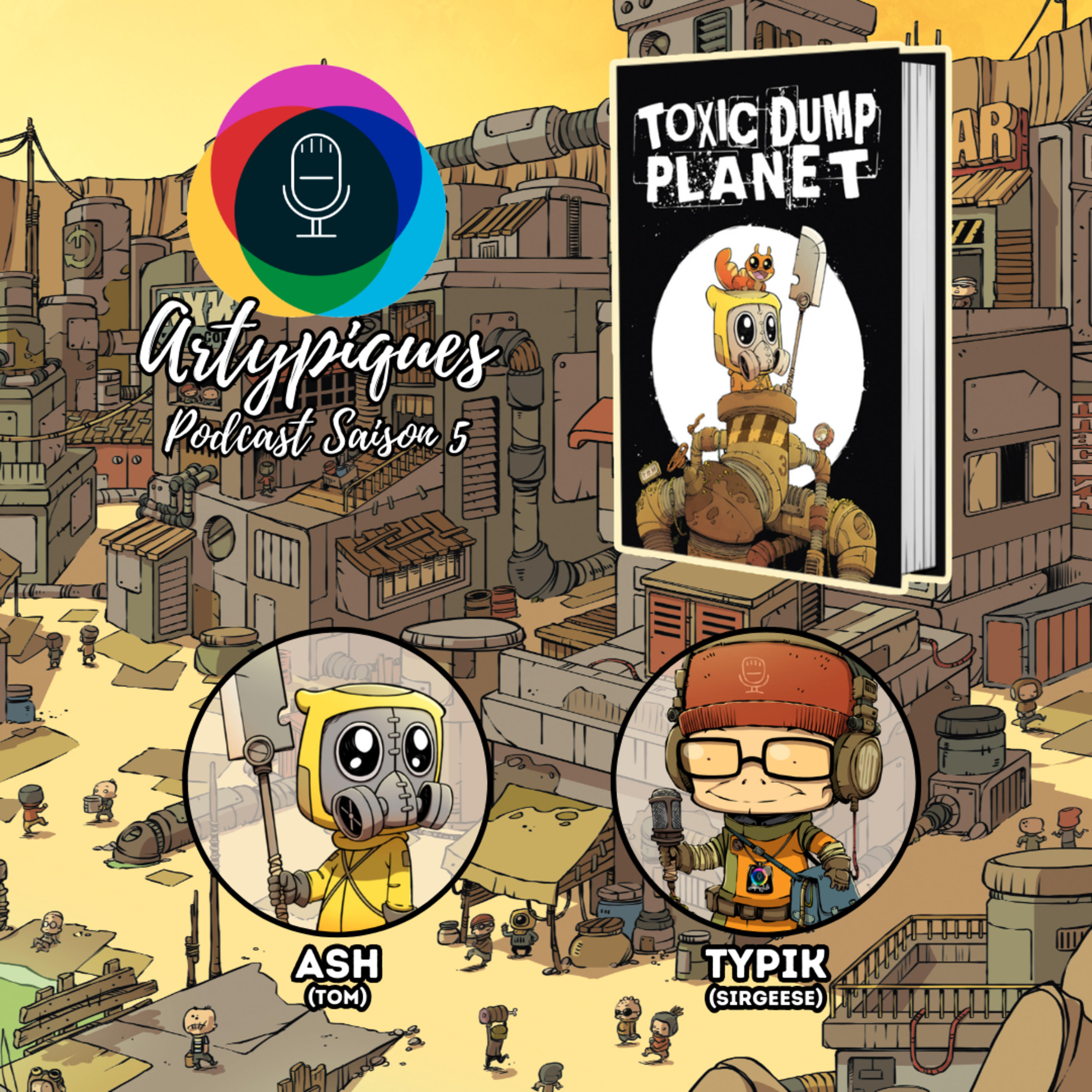 Tom - Auteur & Illustrateur (Toxic Dump Planet)