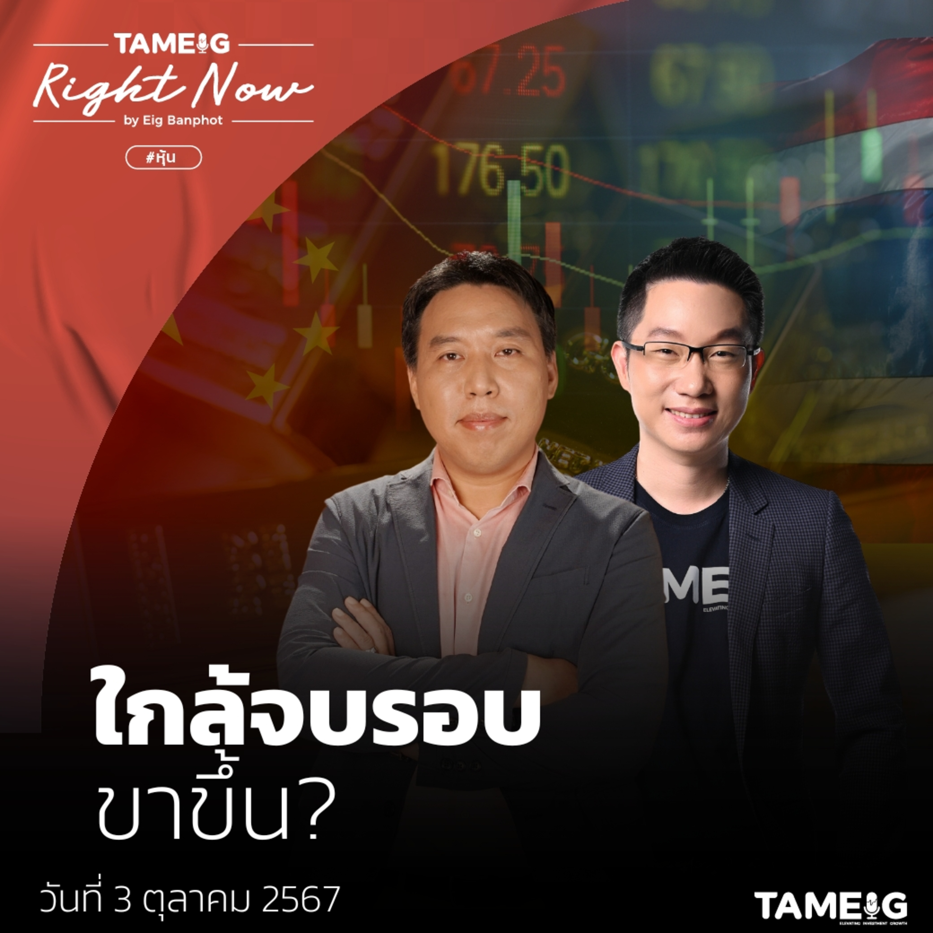 RN1,237 | หุ้นไทย หุ้นจีน ทองคำ ขึ้นแรงเริ่มปรับฐาน เอาไงต่อ