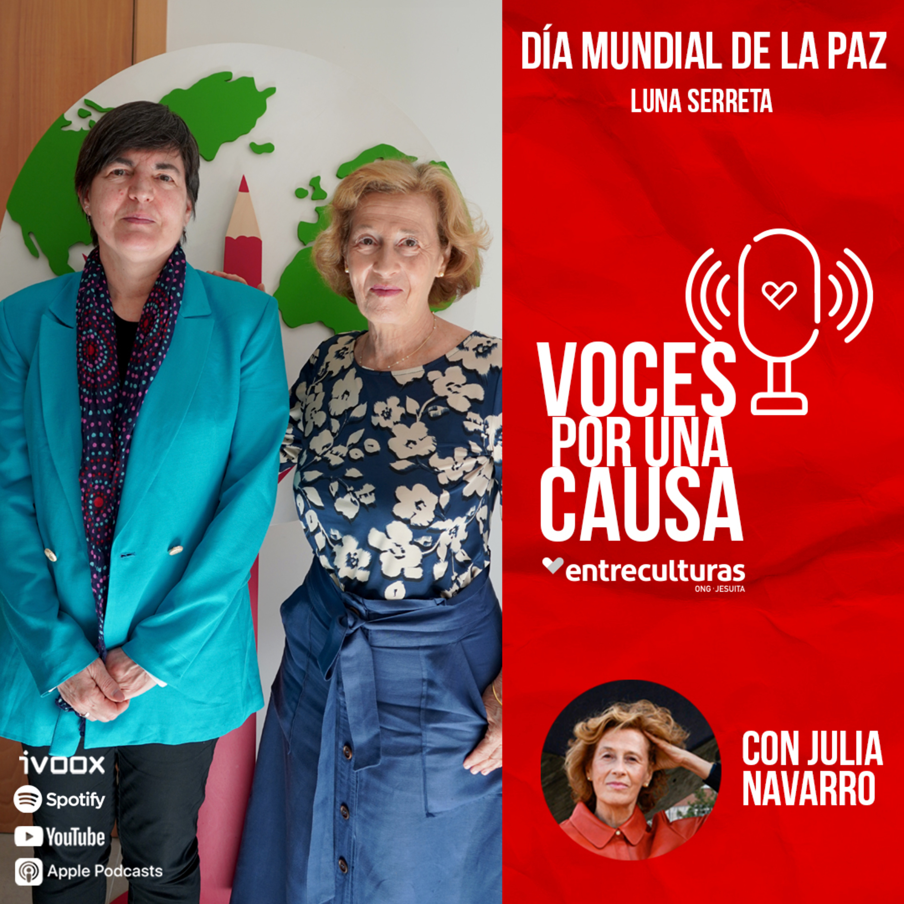 Día Mundial de la Paz: Voces por una Causa con Julia Navarro