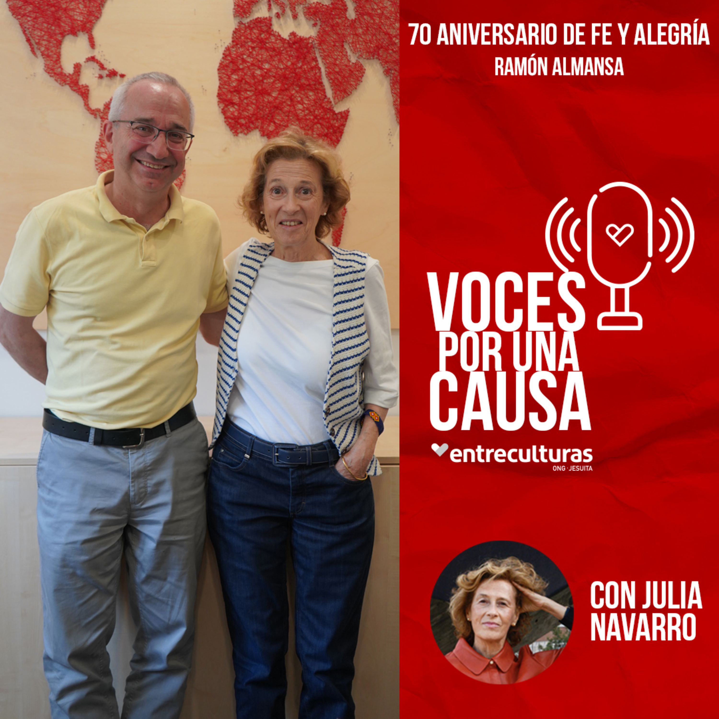 70 aniversario de Fe y Alegría | Voces por una Causa con Julia Navarro