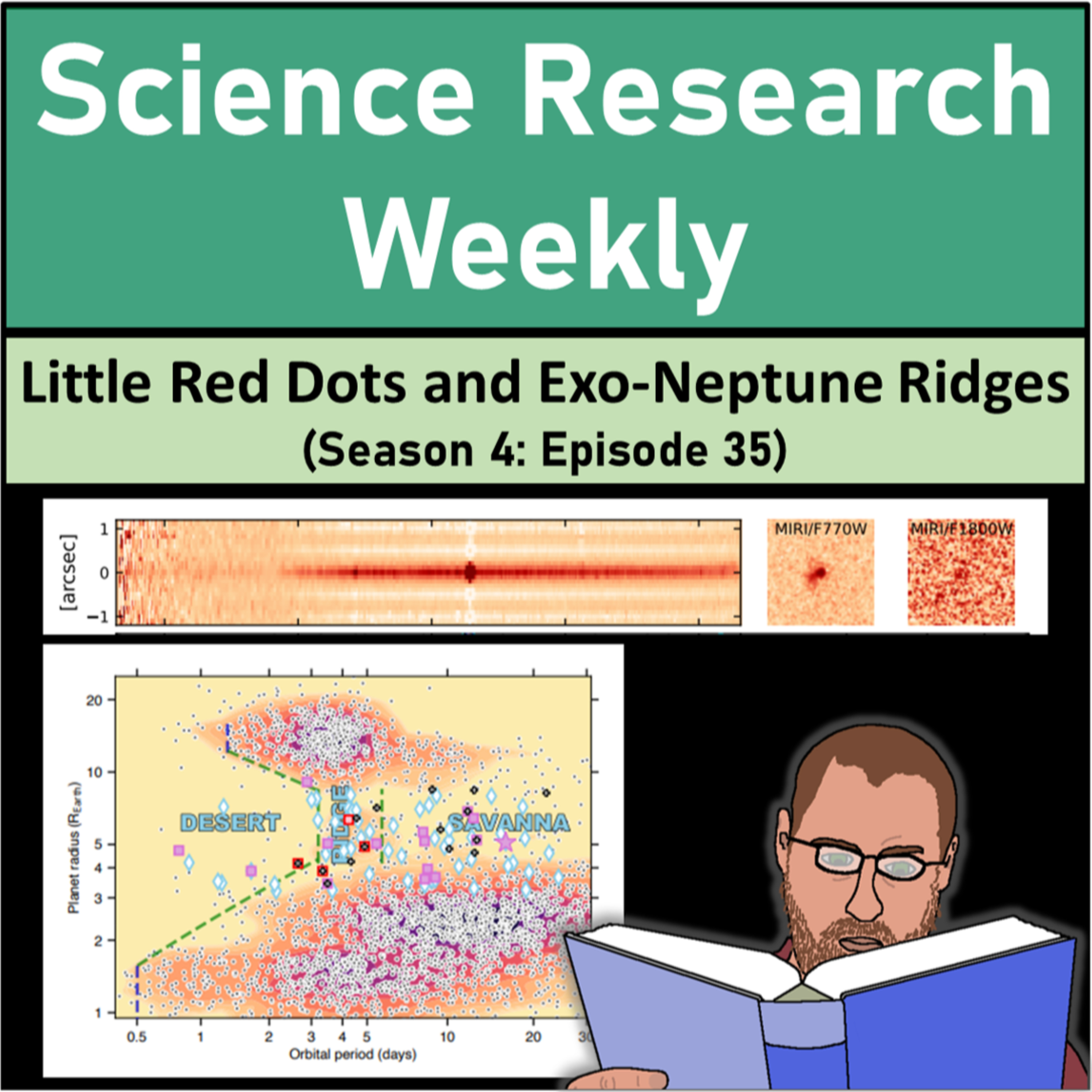 Little Red Dots and Exo-Neptune Ridges (Season 4: Episode 35) episode artwork