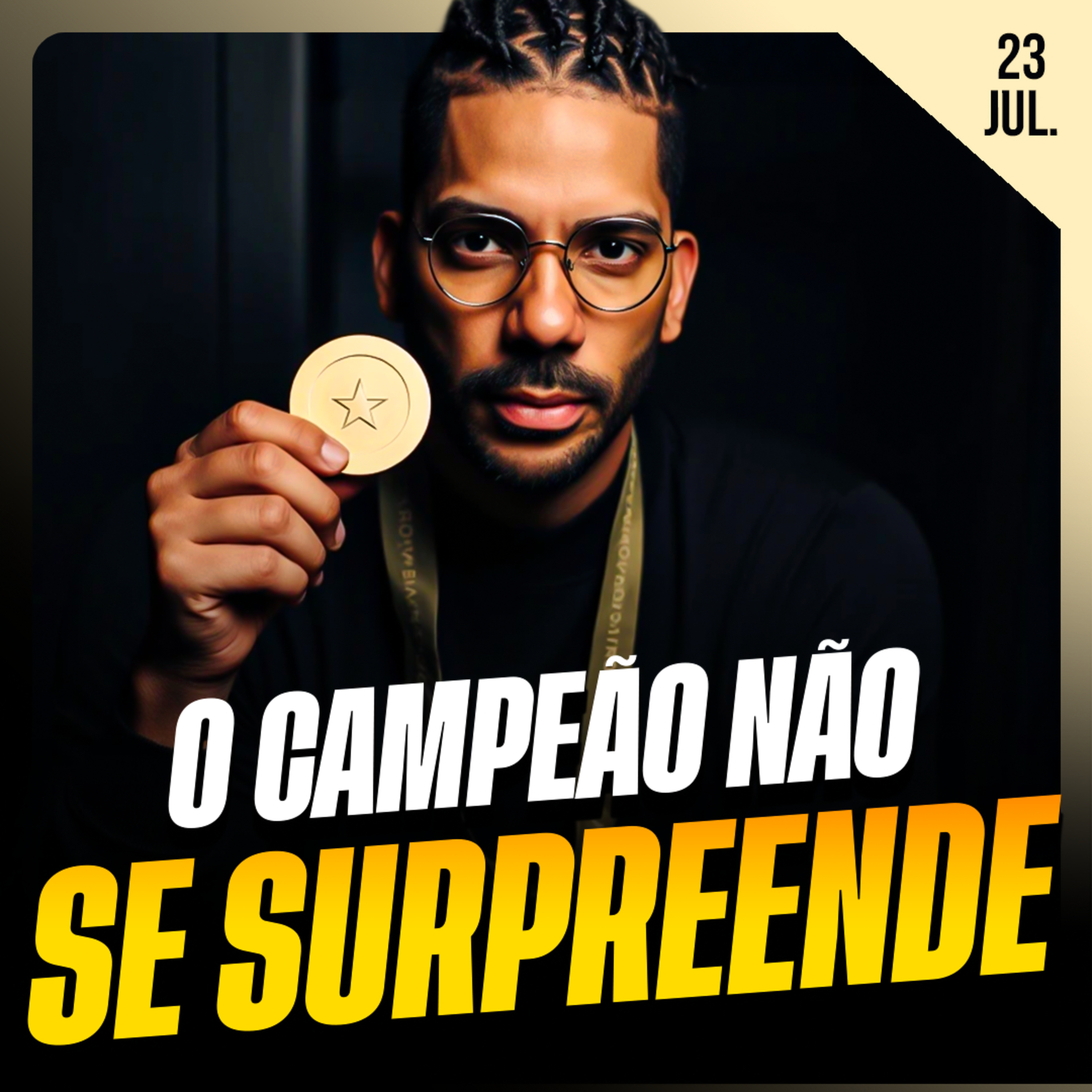 O CAMPEÃO NÃO SE SURPREENDE | Ponto de Vista 23/jul