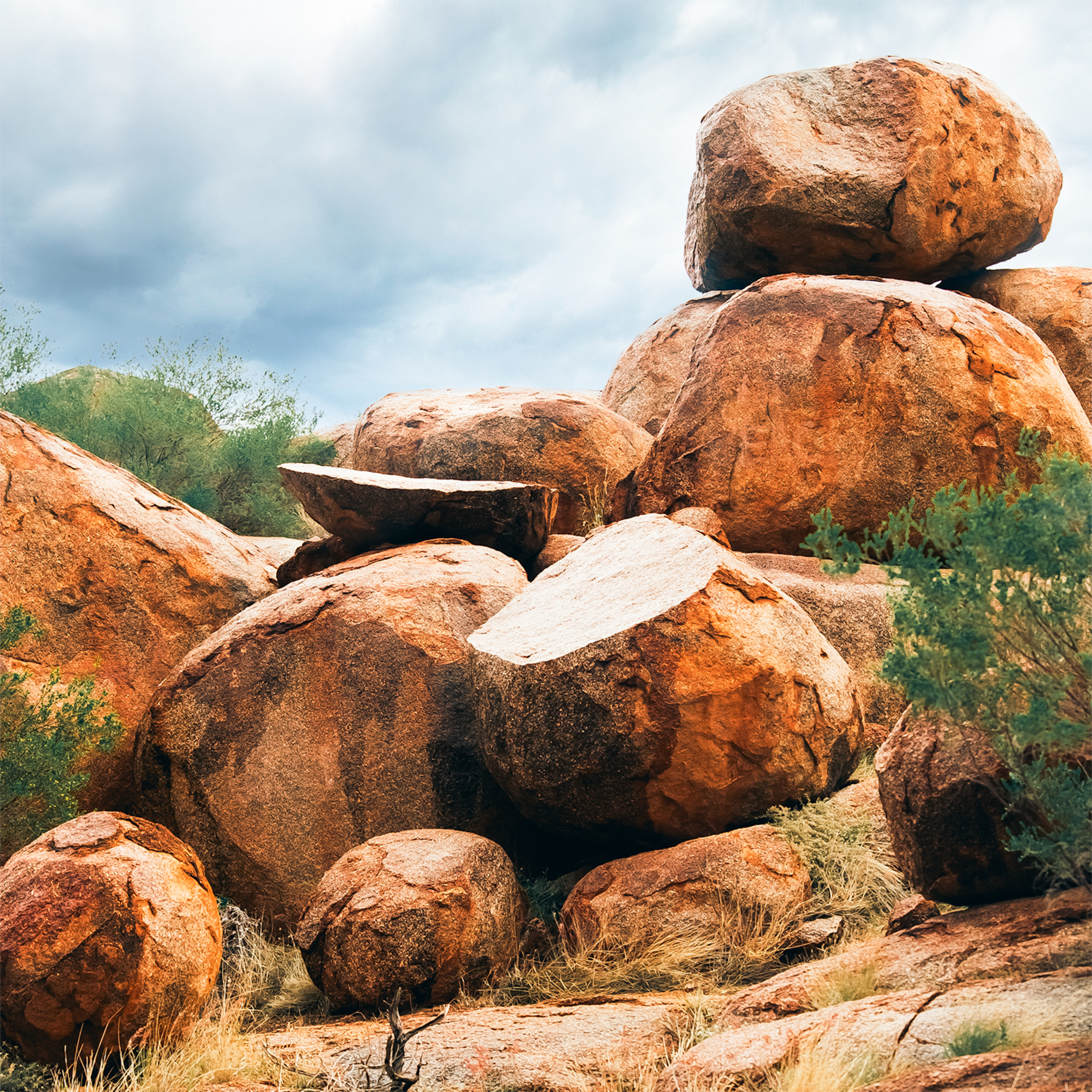 ep.447 砂漠気候なのに豪雨!? 巨大な岩を探して迷子に