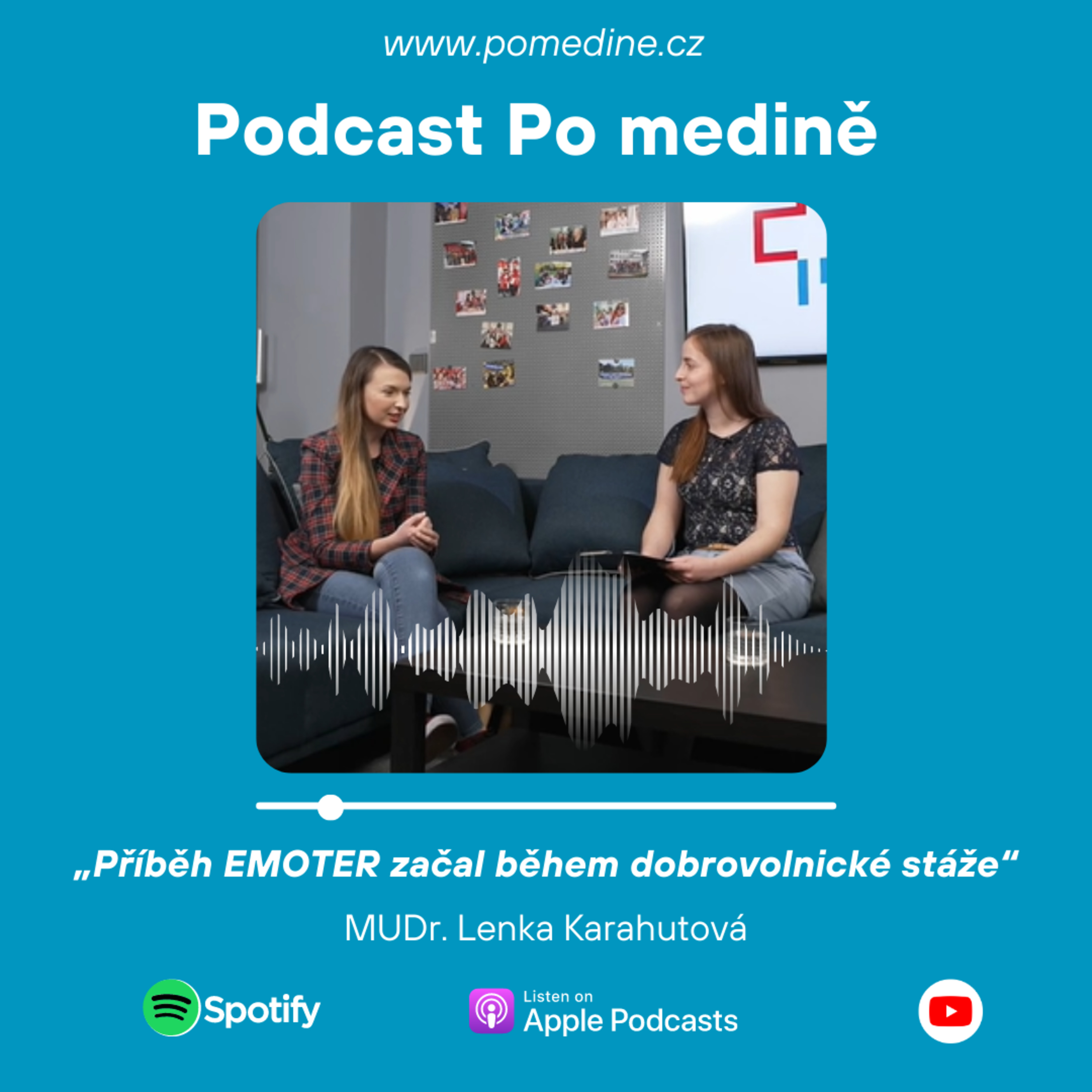 #37 MUDr. Karahutová: „Příběh EMOTER začal během dobrovolnické stáže.“ episode artwork