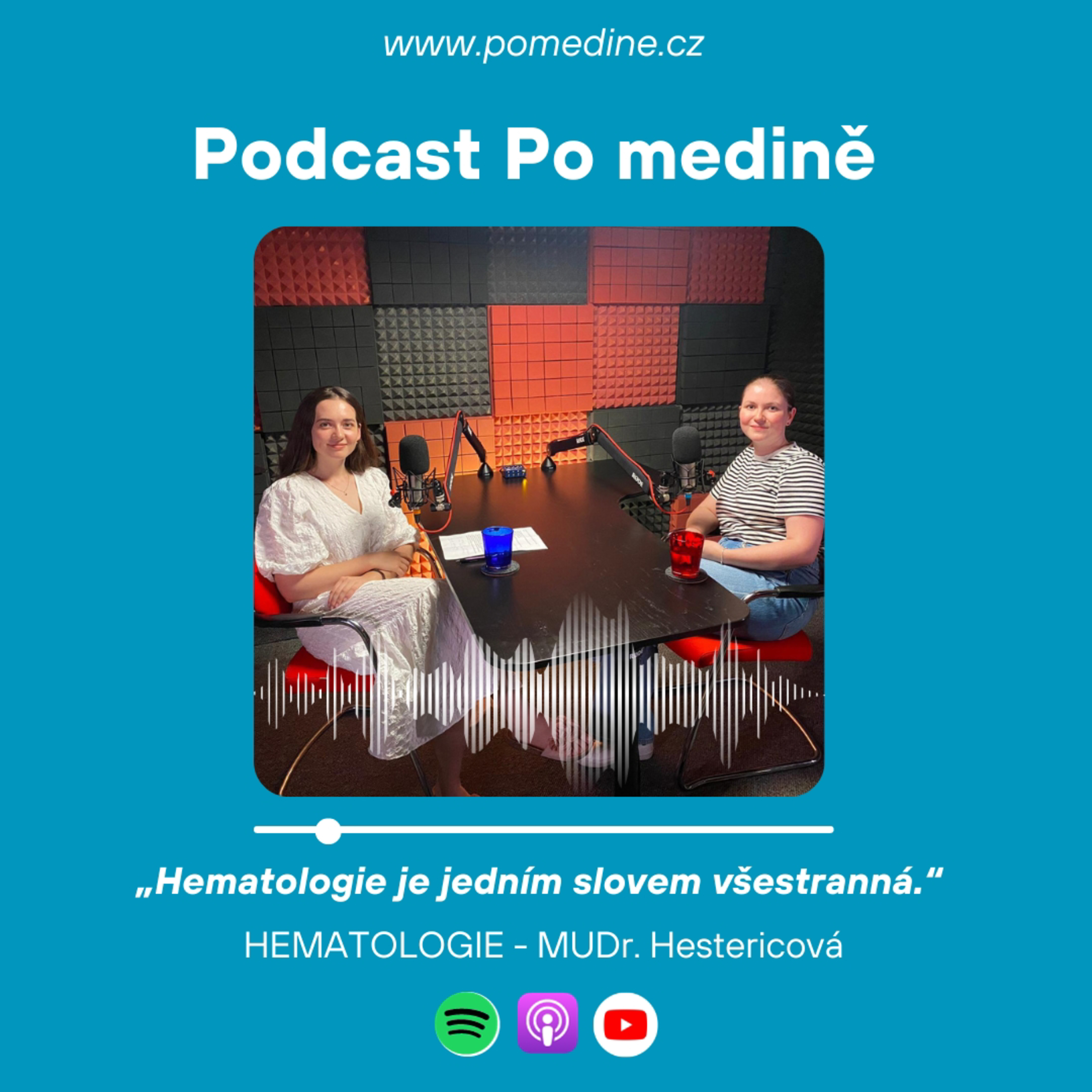 #44 HEMATOLOGIE - MUDr. Hestericová: „Hematologie je jedním slovem všestranná.“ episode artwork