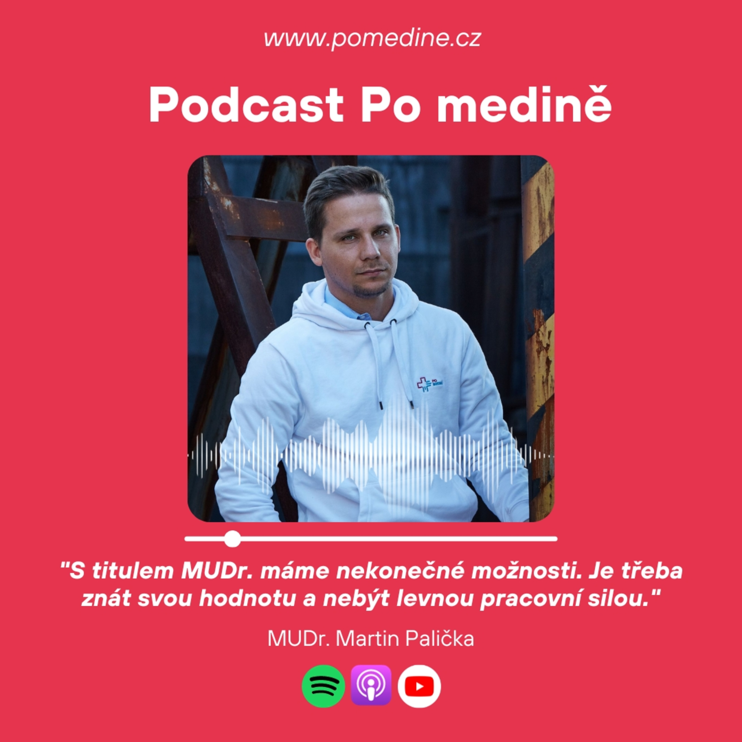 #48 MUDr. Martin Palička - o situaci ve zdravotnictví: "S titulem MUDr. máme nekonečné možnosti. Je třeba znát svou hodnotu a nebýt levnou pracovní silou." episode artwork