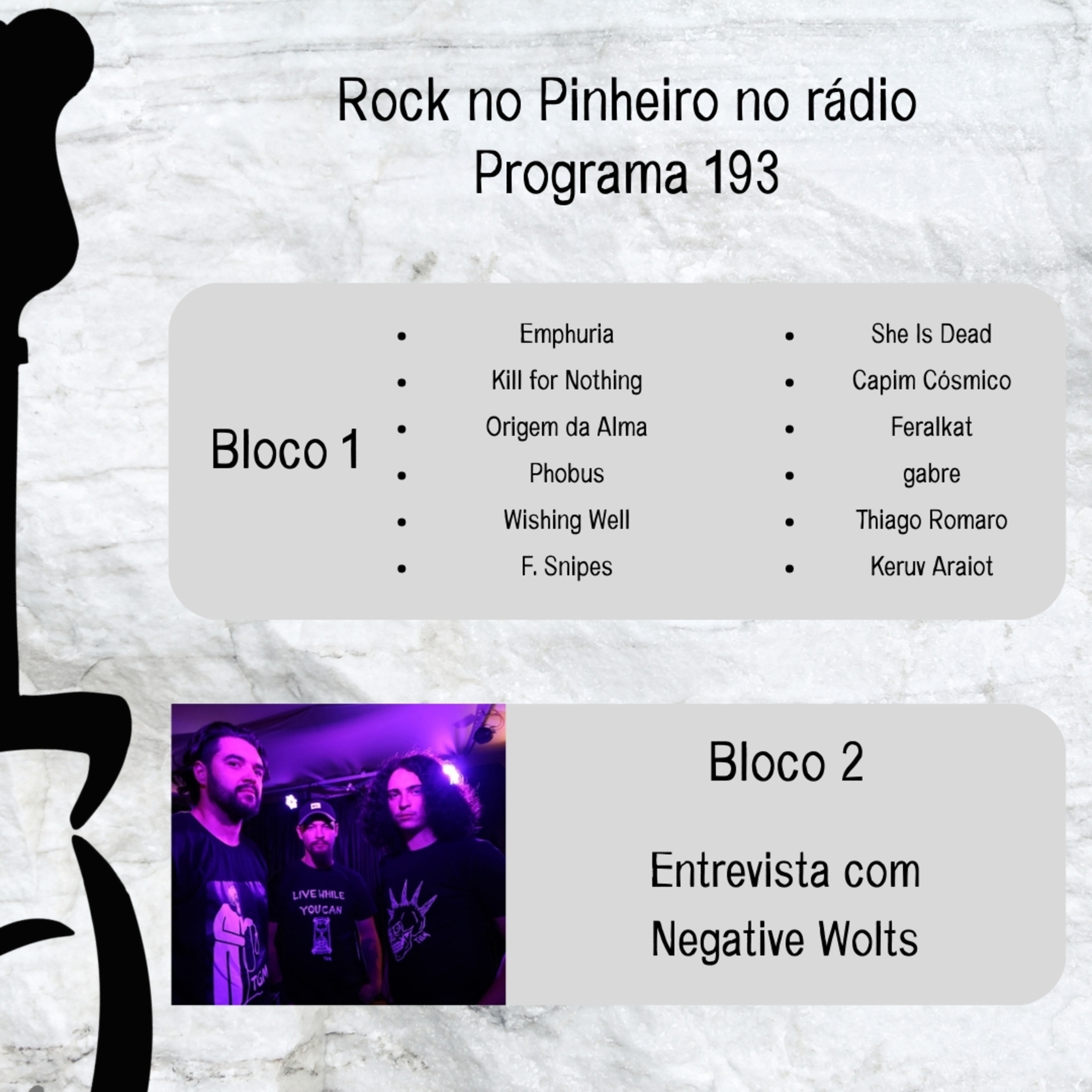 Rock no Pinheiro 193 - Entrevista com Negative Wolts episode artwork