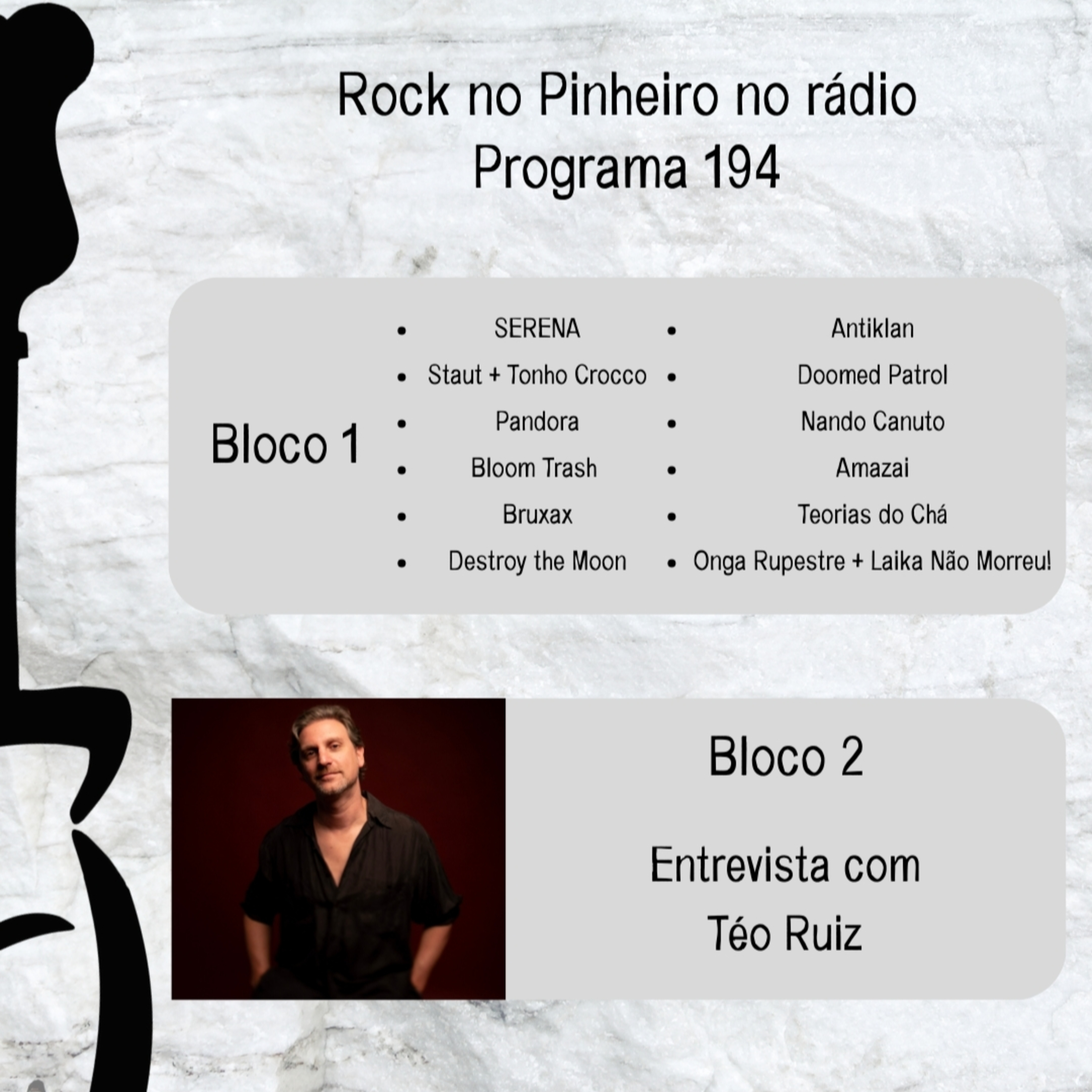 Rock no Pinheiro 194 - Entrevista com Téo Ruiz episode artwork