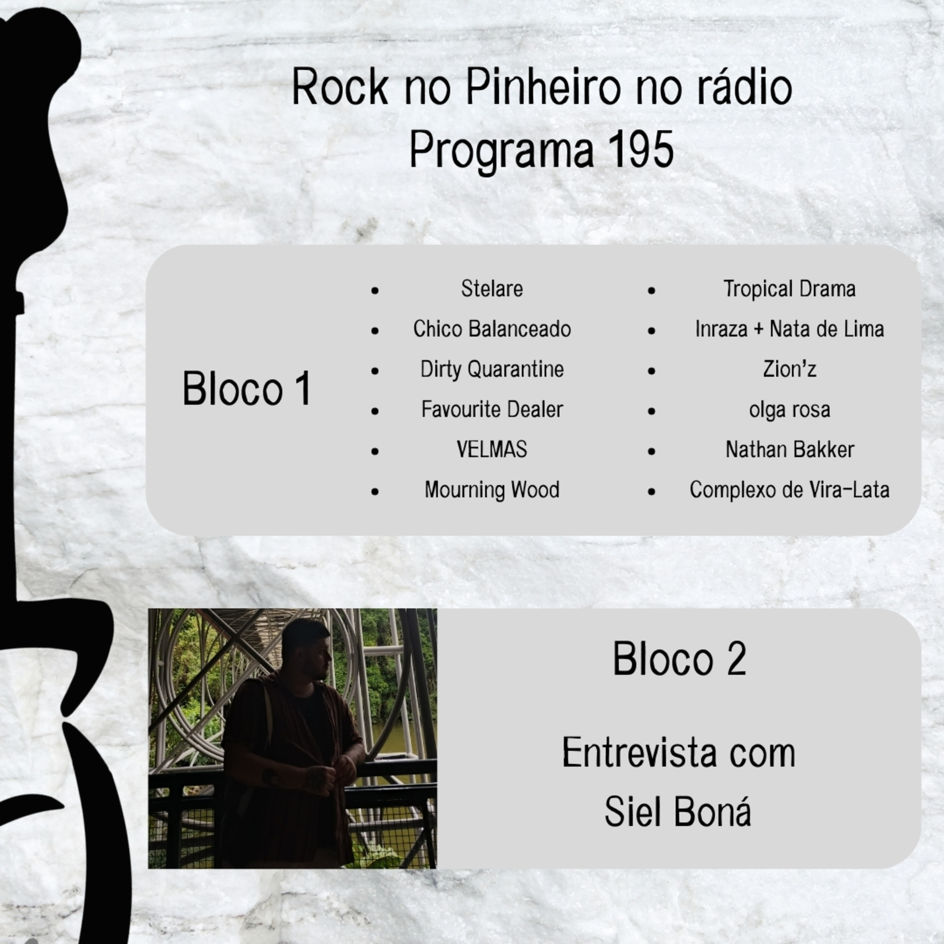 Rock no Pinheiro 195 - Entrevista com Siel Boná episode artwork