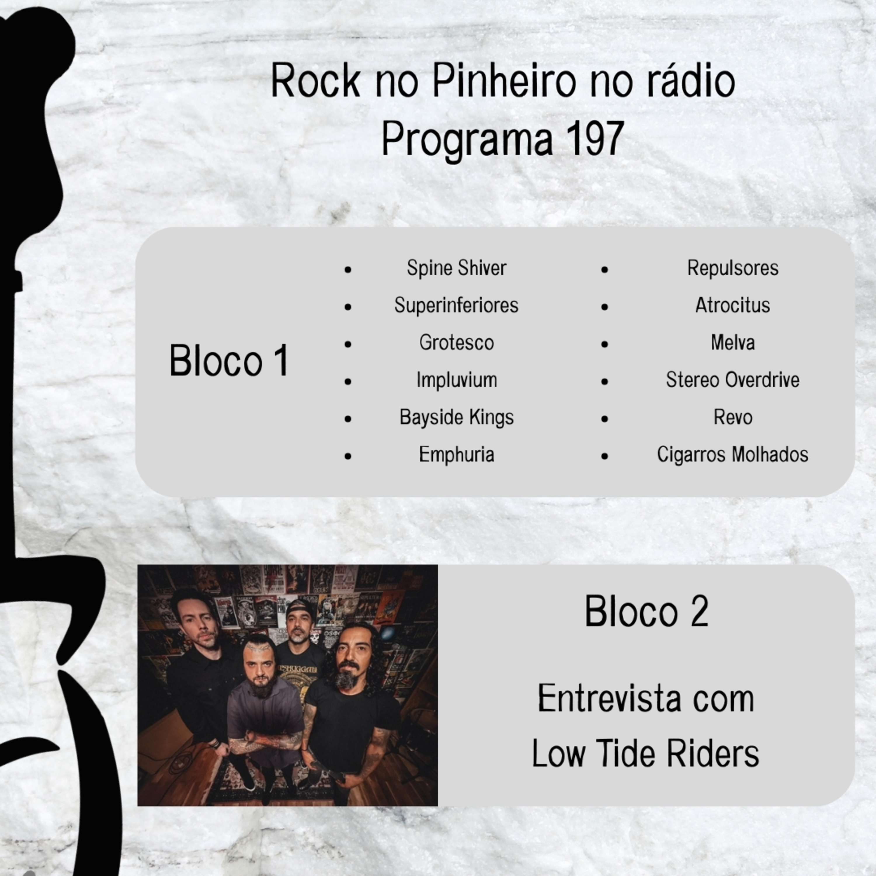 Rock no Pinheiro 197 - Entrevista com Low Tide Riders episode artwork