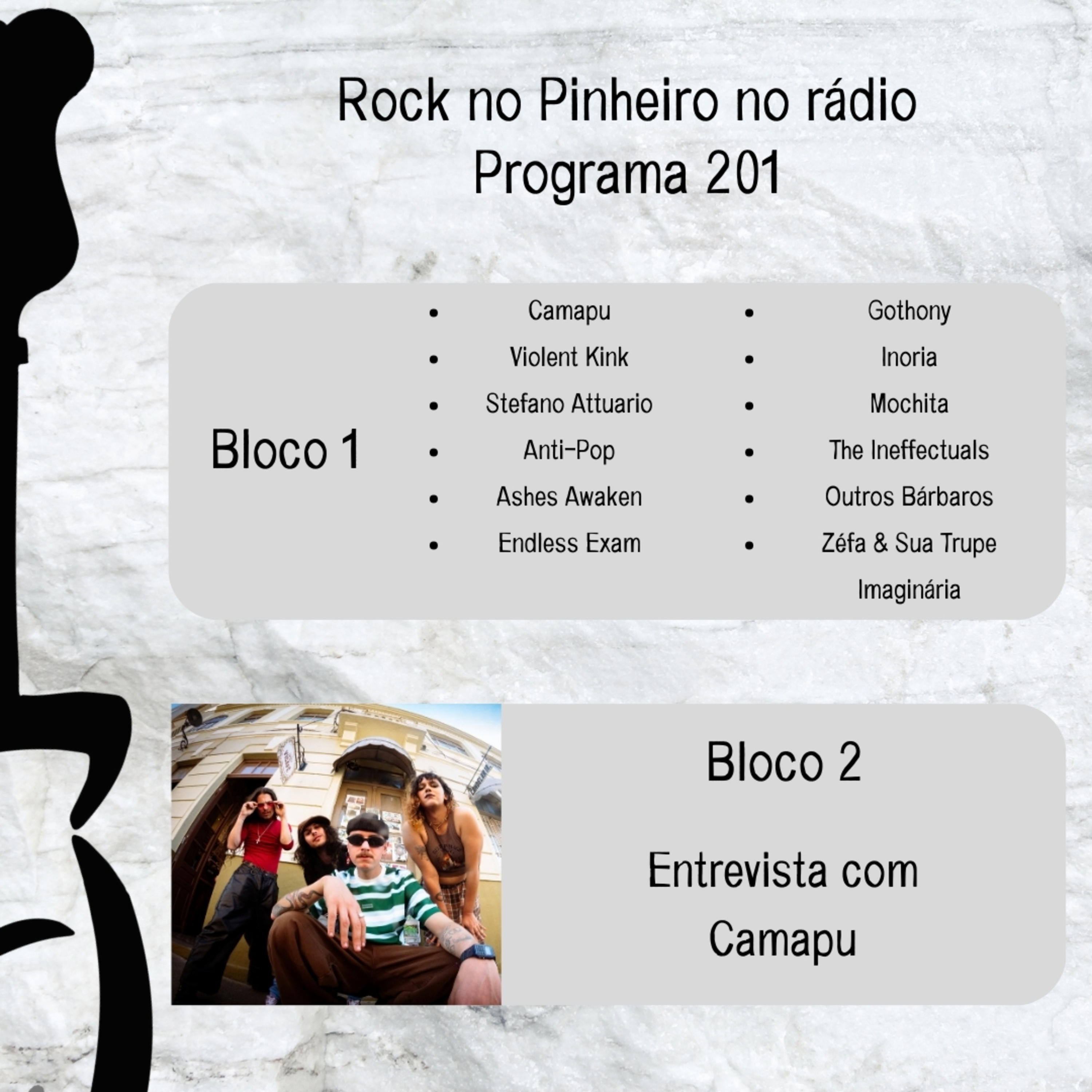 Rock no Pinheiro 201 - Entrevista com Camapu episode artwork