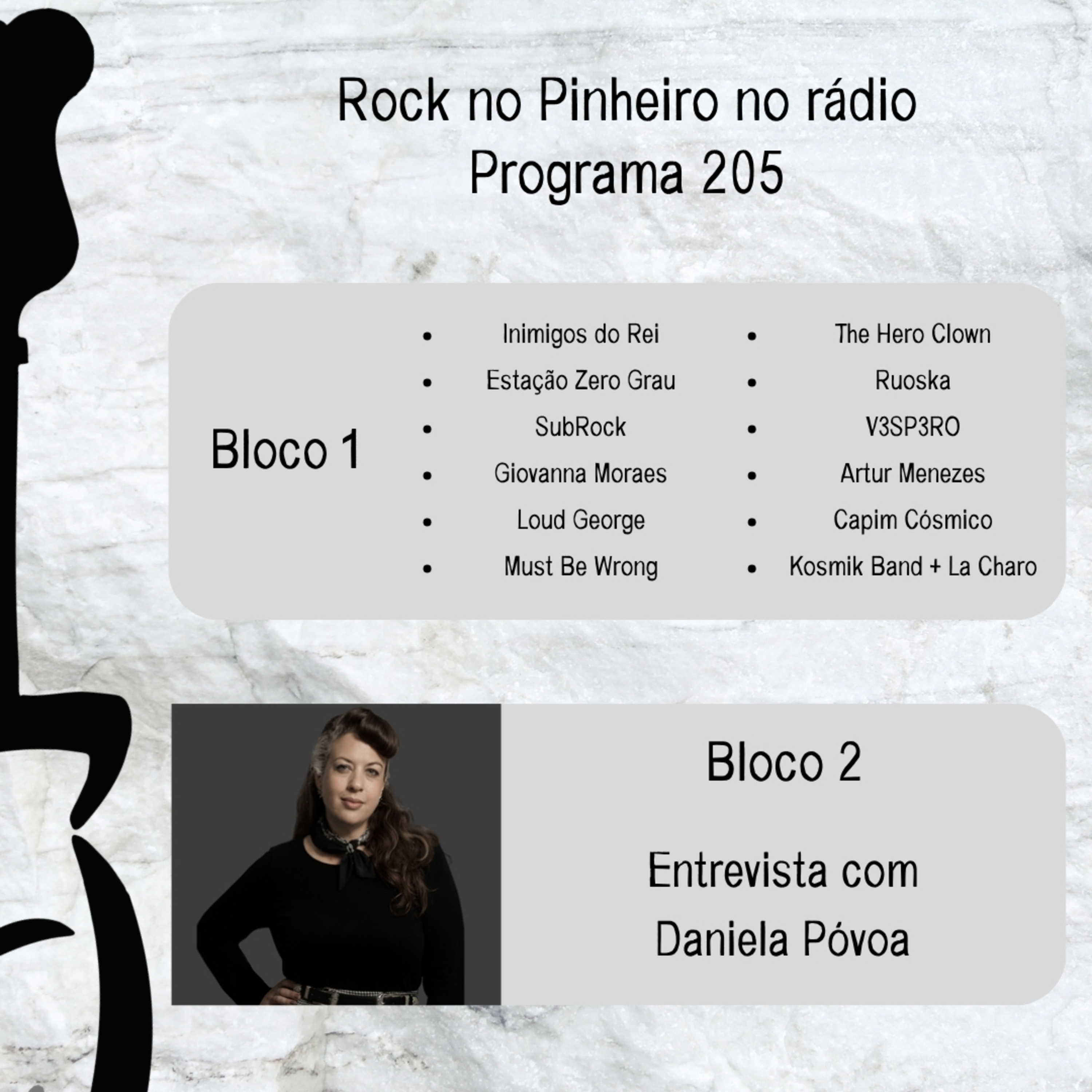 Rock no Pinheiro 205 - Entrevista com Dani Póvoa episode artwork