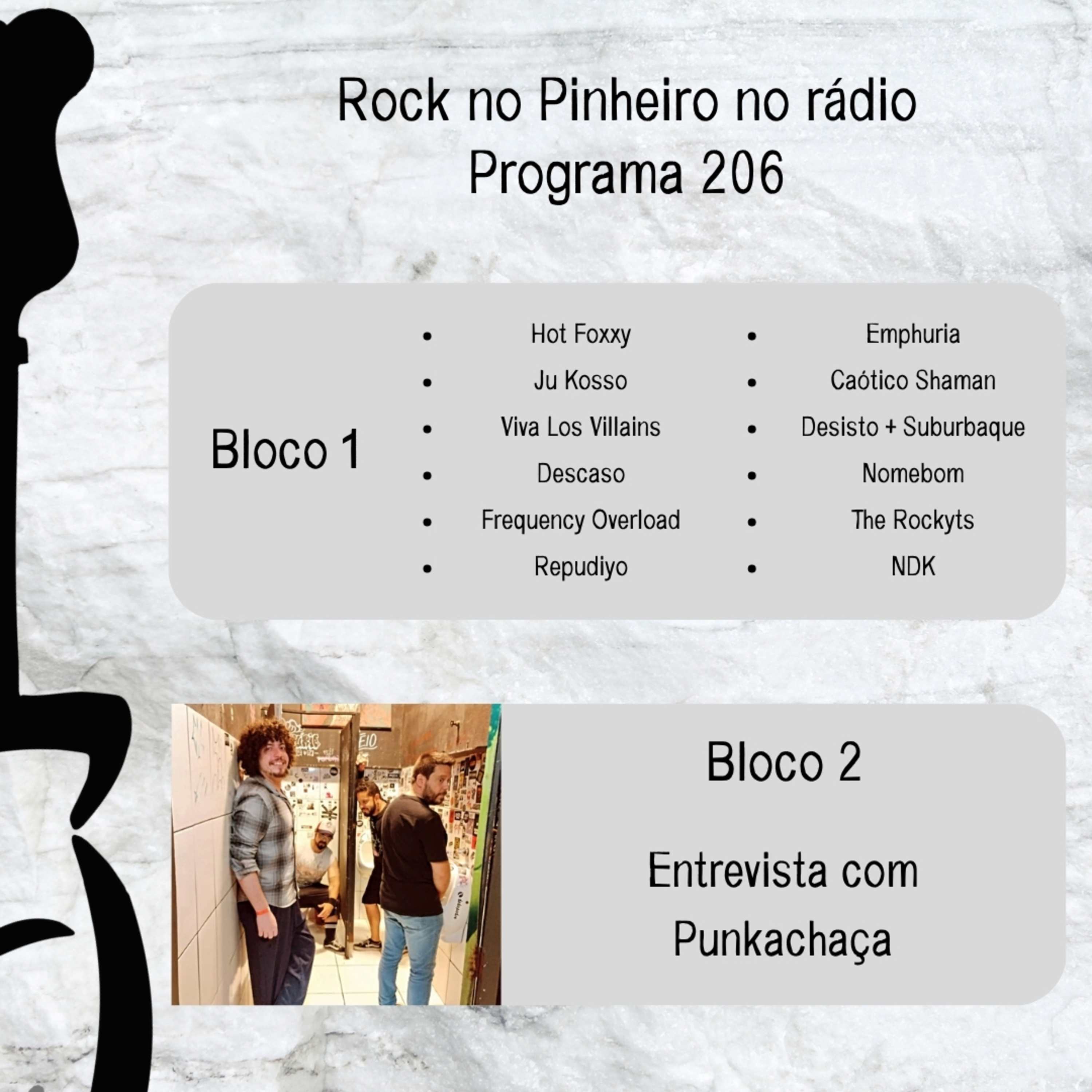 Rock no Pinheiro 206 - Entrevista com Punkachaça episode artwork