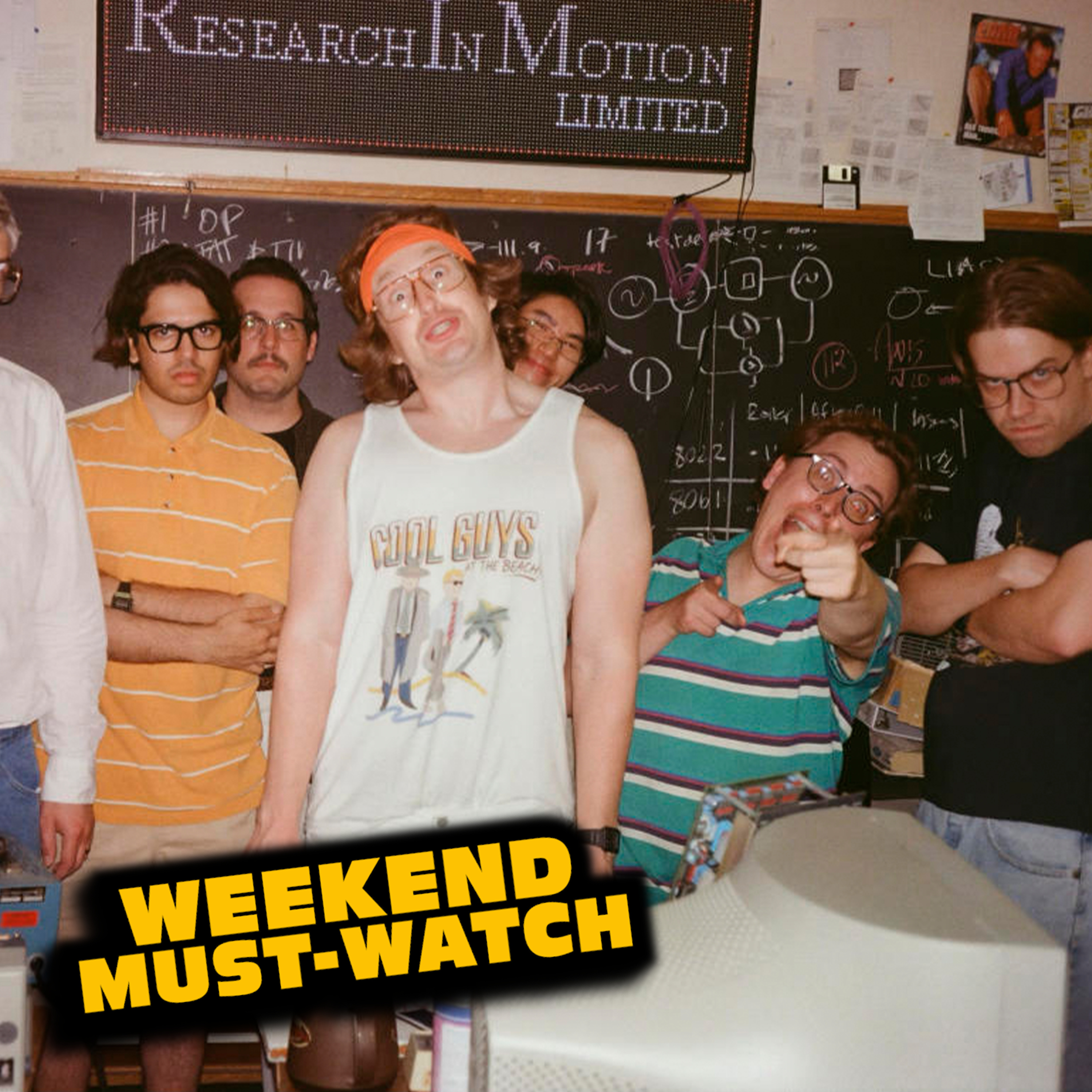 WEEKEND MUST-WATCH: Blackberry, Still A Michael J Fox Story, Bupkis episode artwork