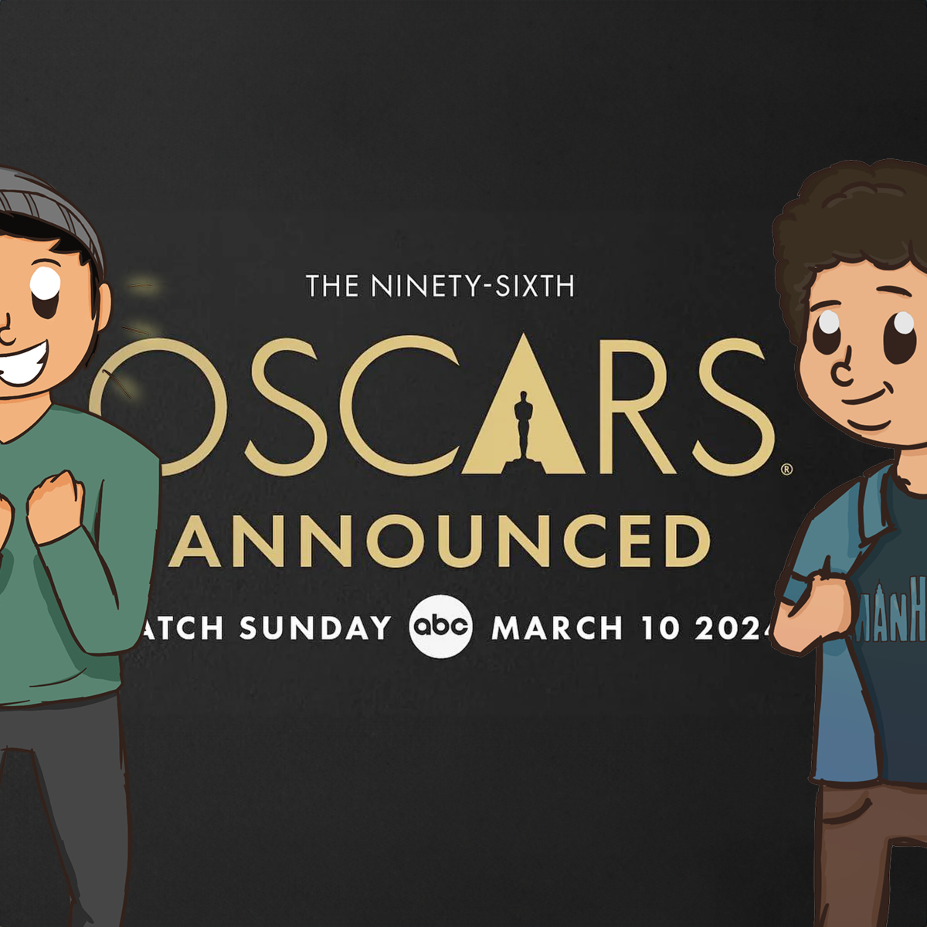 2024 Oscars Nominations LIVE Reaction episode artwork