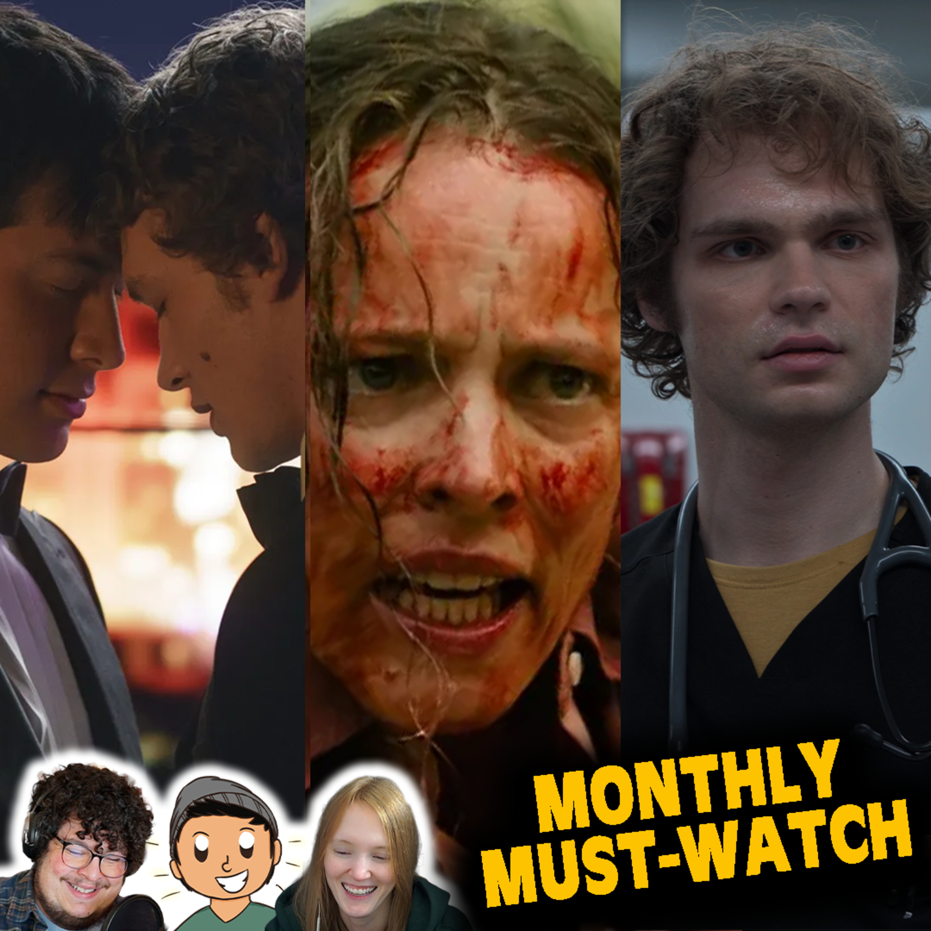 Heated Rivalry takes over TVs, Thrones scales down & The Pitt leaves us wanting more | March MMW episode artwork