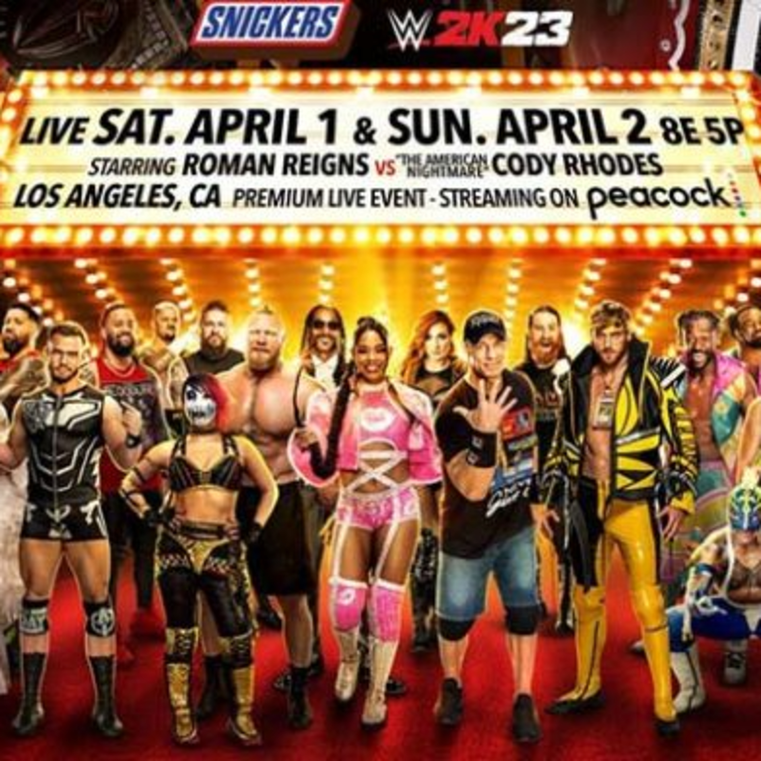 EPISODE 30: OUR THOUGHTS ON THE WRESTLEMANIA MATCH CARD episode artwork