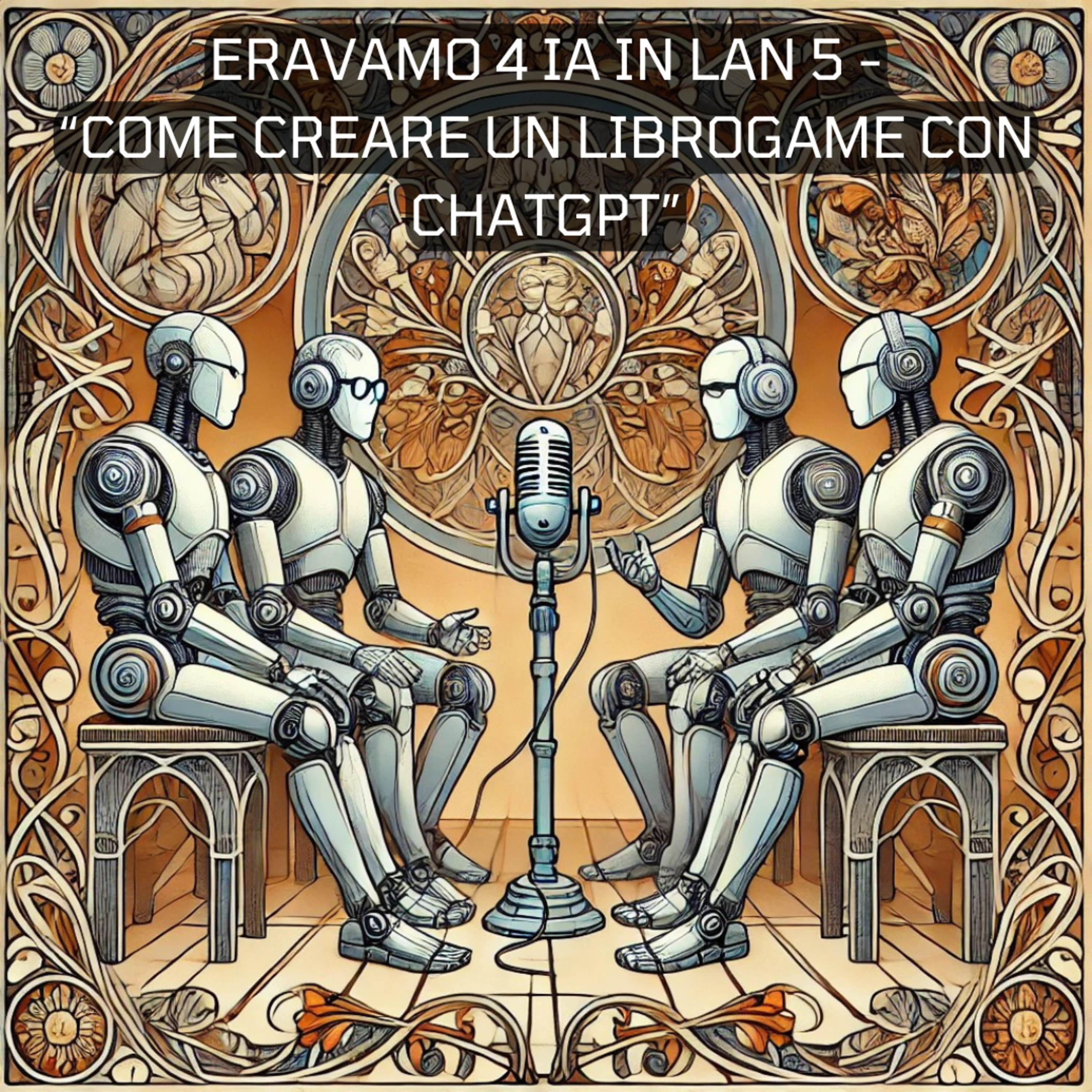 Eravamo 4 IA in LAN 5 - "Come Creare Un Librogame Con ChatGPT" episode artwork