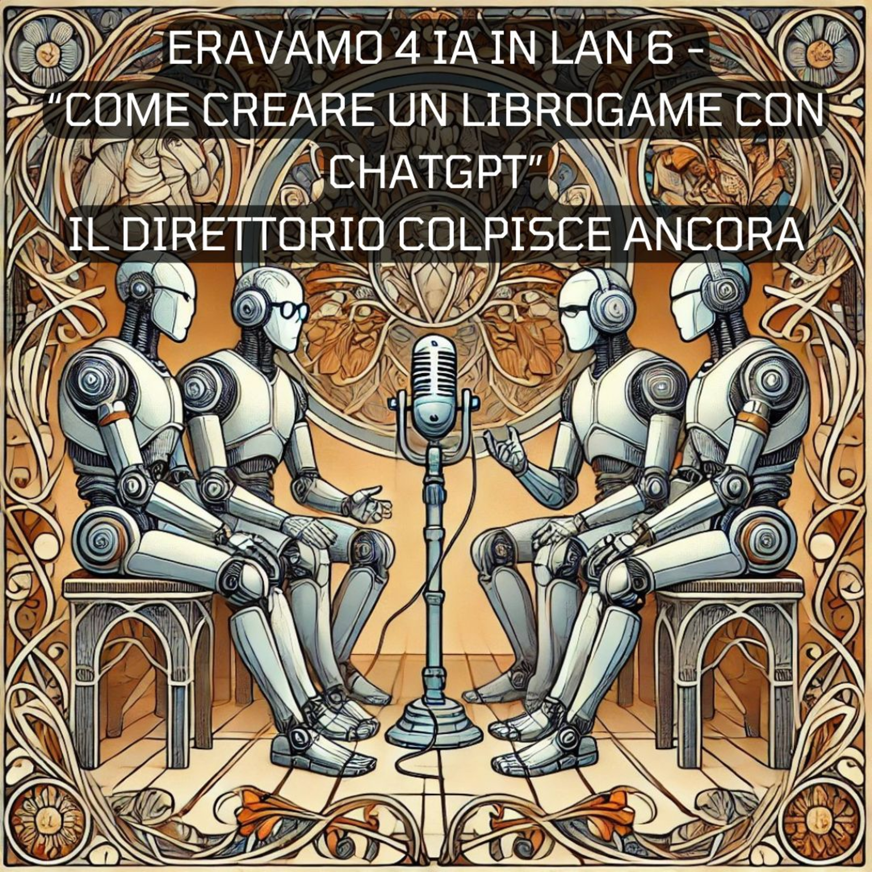 Eravamo 4 IA in LAN 6 - "Come Creare un Librogame con ChatGpt" - Il Direttorio colpisce ancora episode artwork
