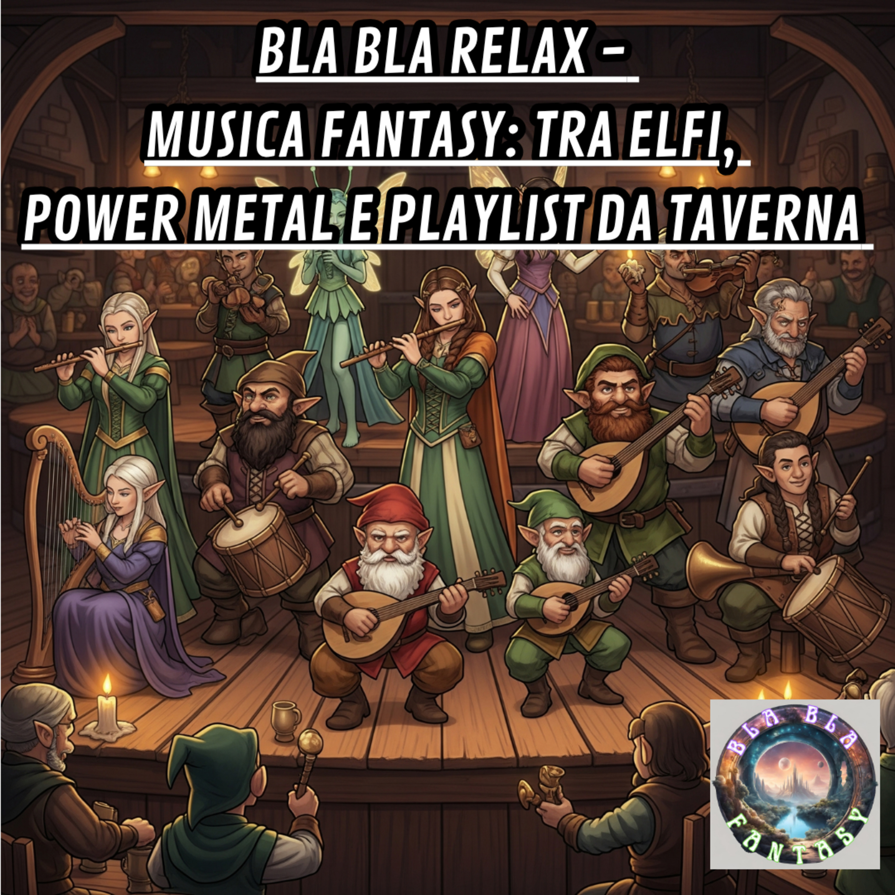 Bla Bla Relax - Musica Fantasy: tra elfi, power metal e playlist da taverna episode artwork