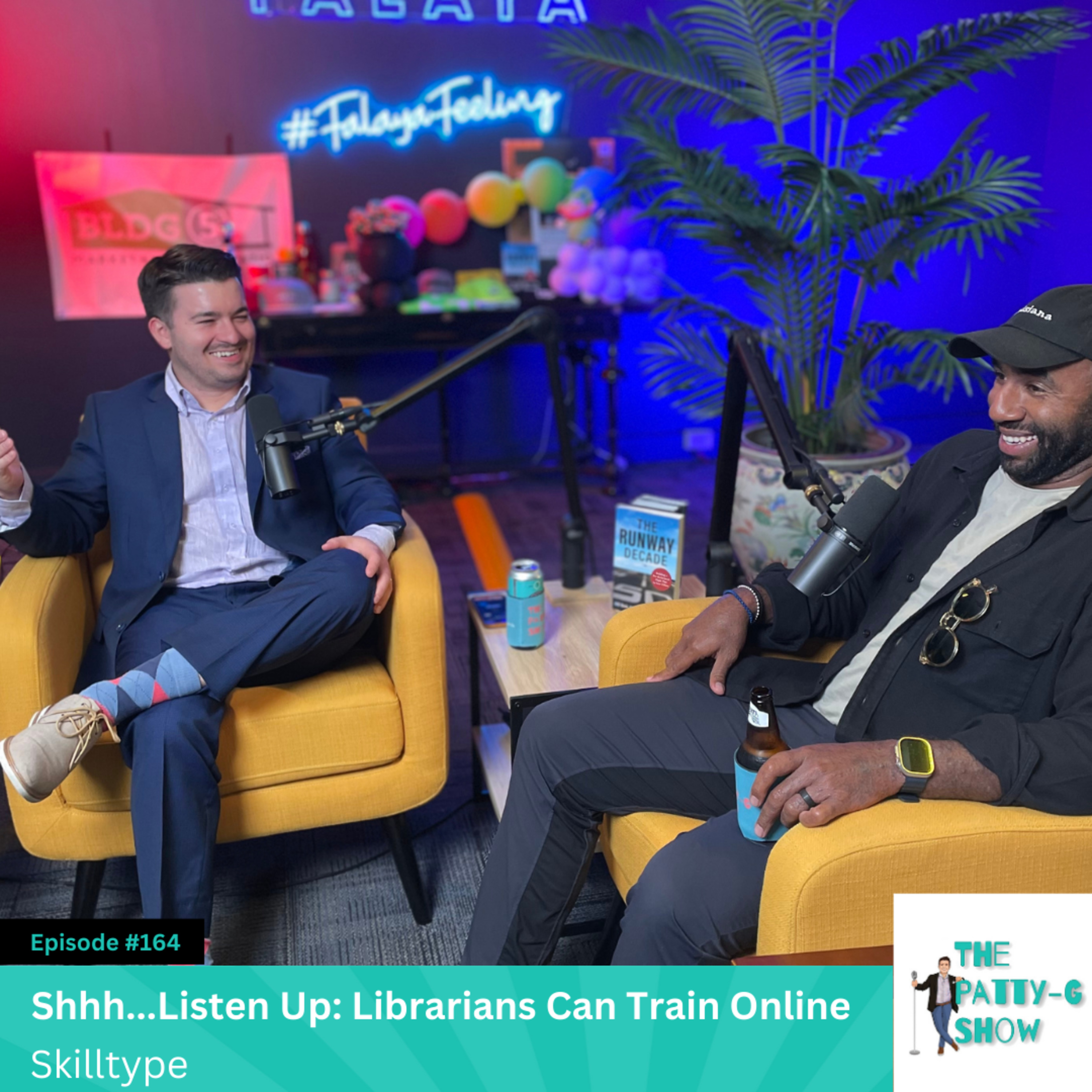 Shhh…Listen Up: Librarians Can Train Online | The Patty-G Show EP. 164 episode artwork