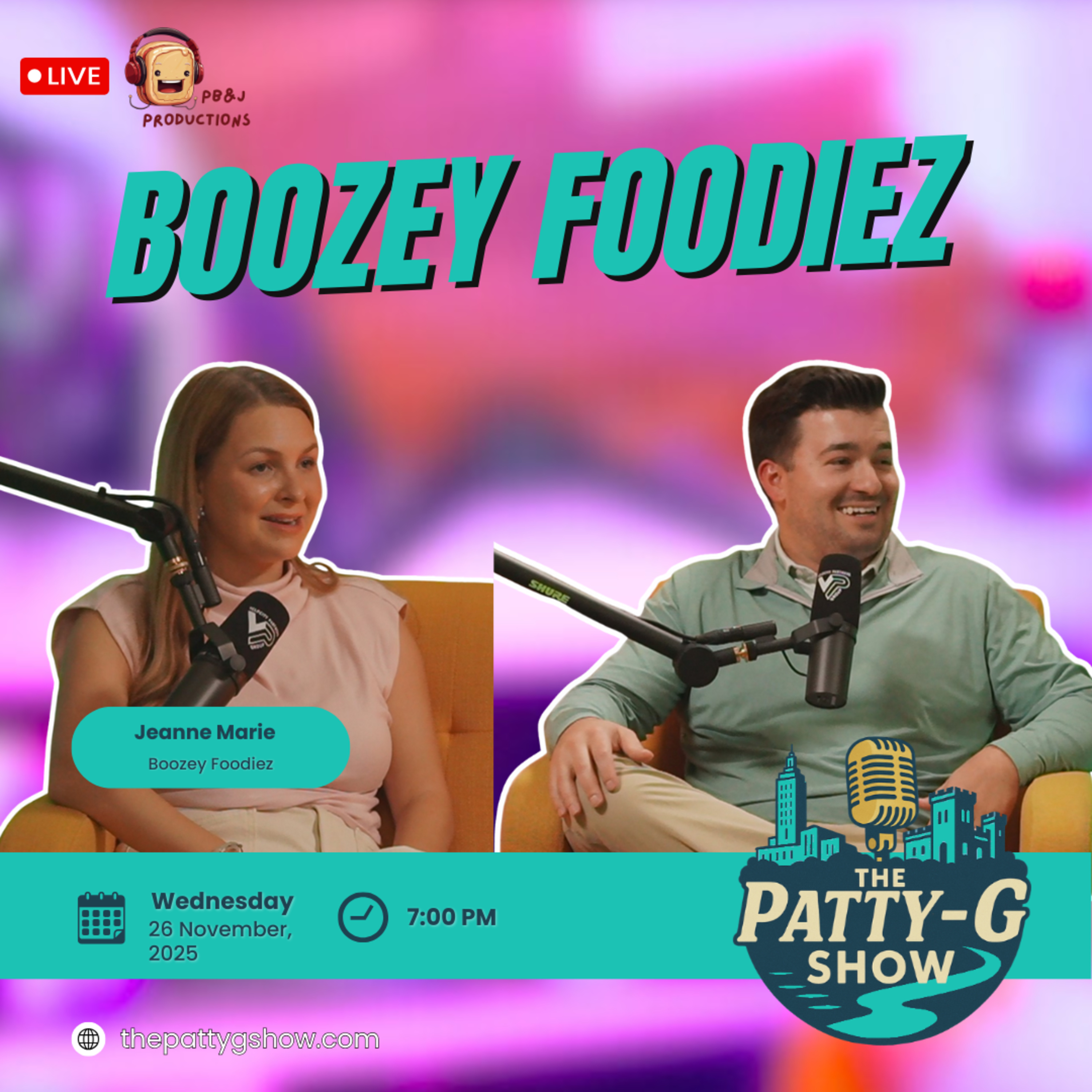 Boozey Foodie | The Patty-G Show EP. 296