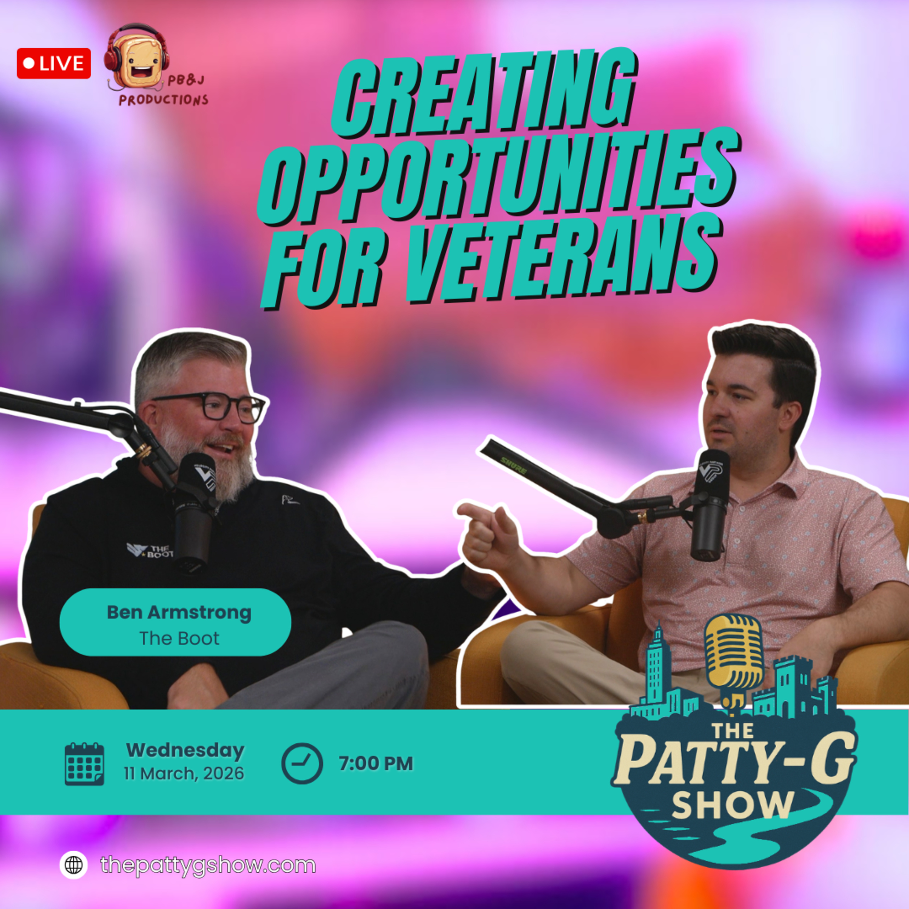 Creating Opportunities for Veterans | The Patty-G Show EP. 309