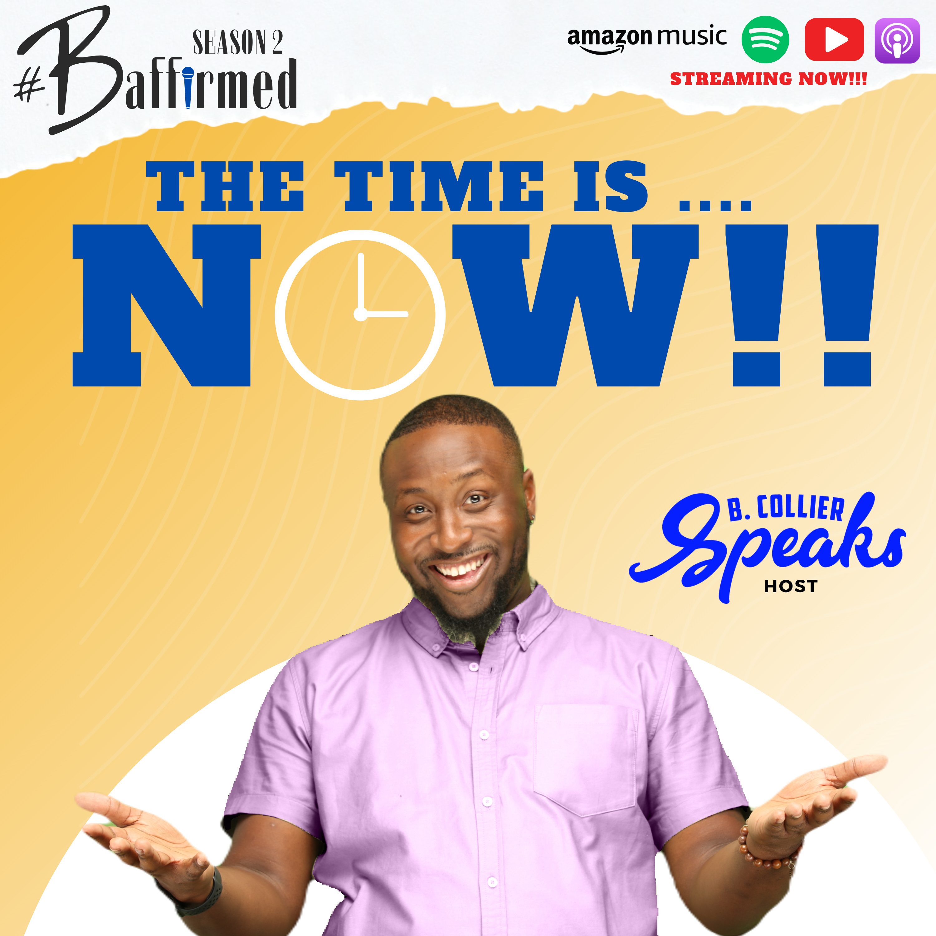 The Time Is Now! episode artwork