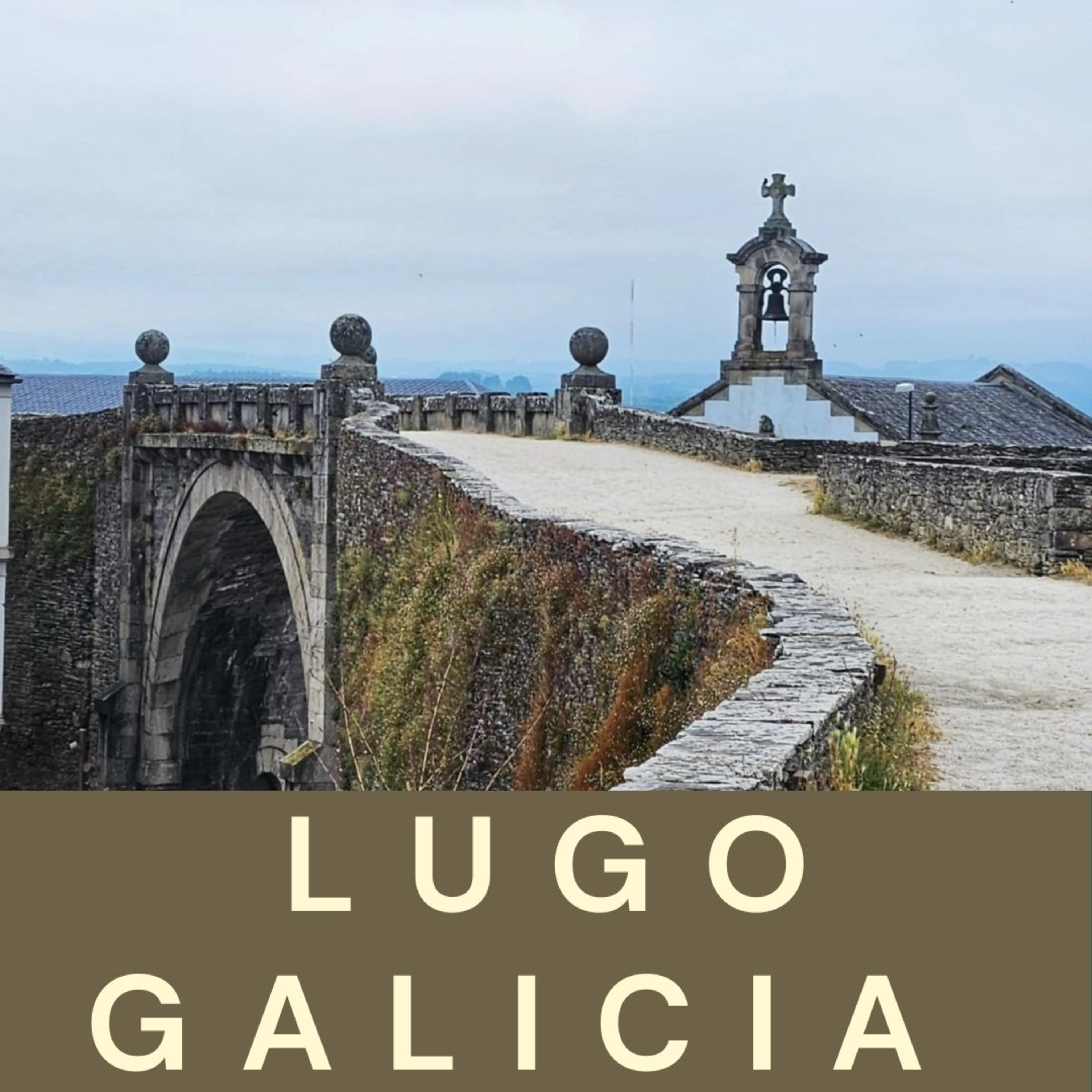 140. Lugo, Galicia, Spain. Discover the Roman Walls of Lugo
