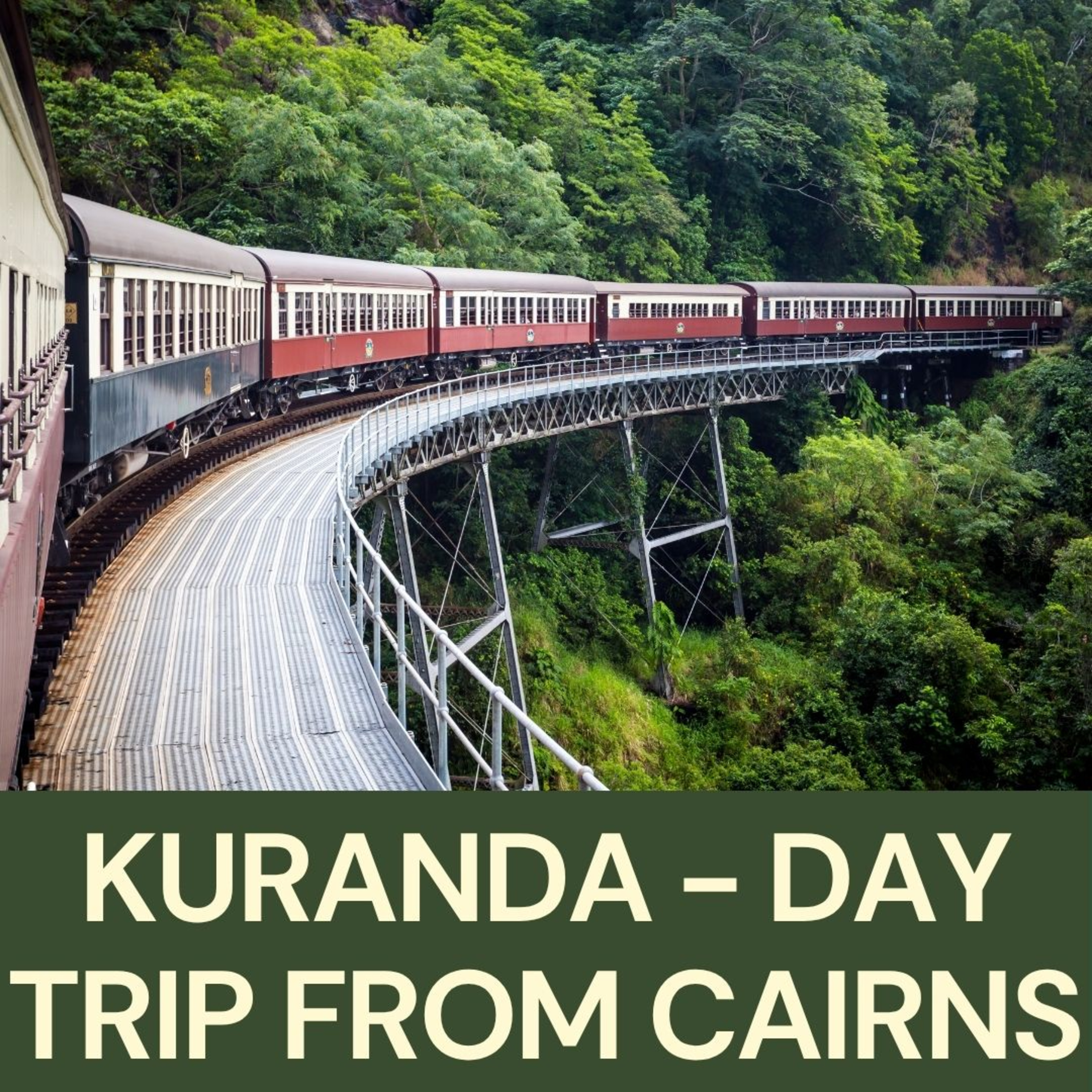 149. Kuranda day trip from Cairns: Skyrail, Scenic Railway and rainforest markets episode artwork