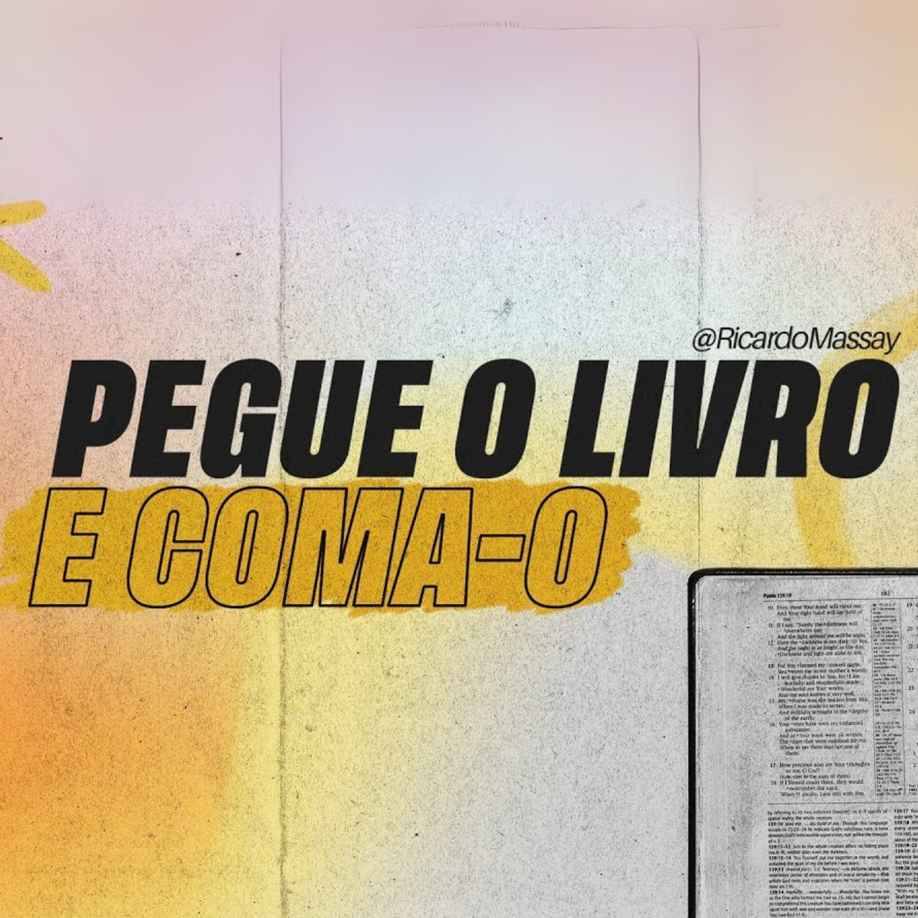 PEGA O LIVRO E COMA-O - PR. RICARDO MASSAY episode artwork
