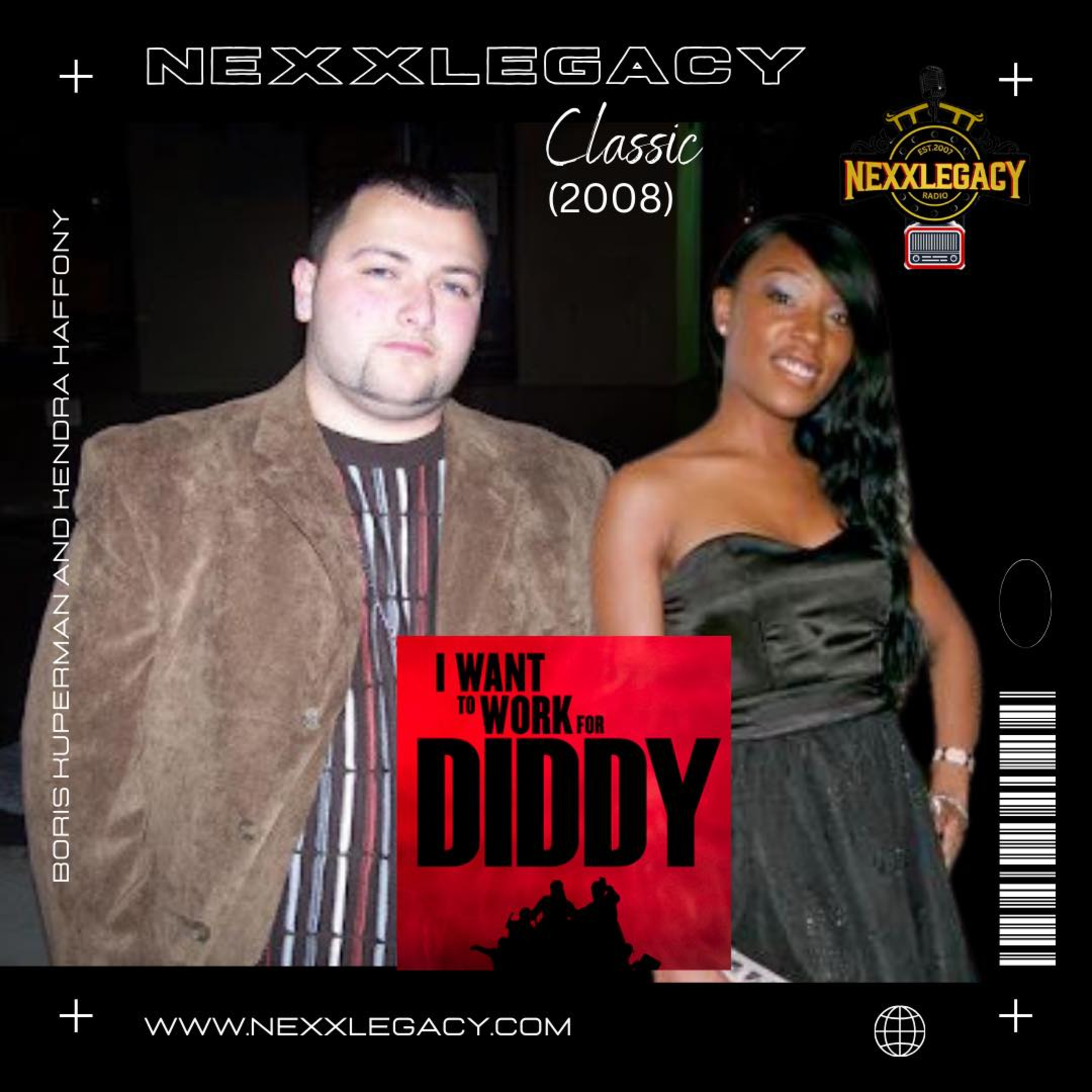 8ep22- Show#372 Guest: Boris Kuperman with Kendra Haffony (2008) Interview on Nexxlegacy