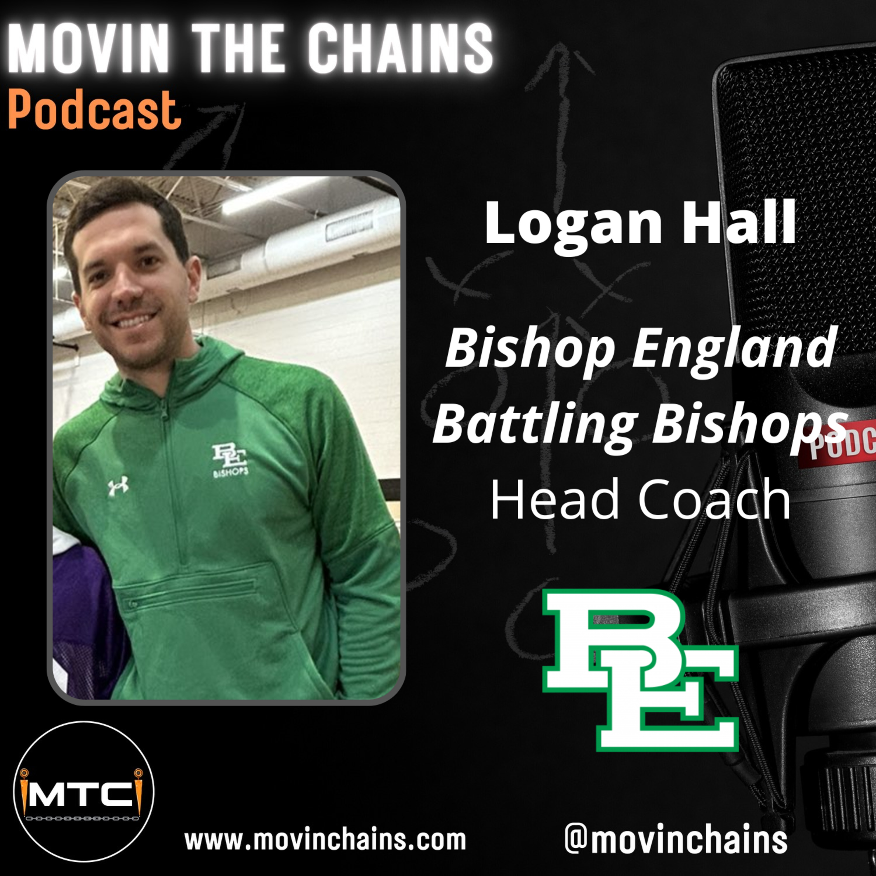 Logan Hall, Bishop England Battling Bishops' NEW HC - Exclusive Interview with Movin' The Chains episode artwork