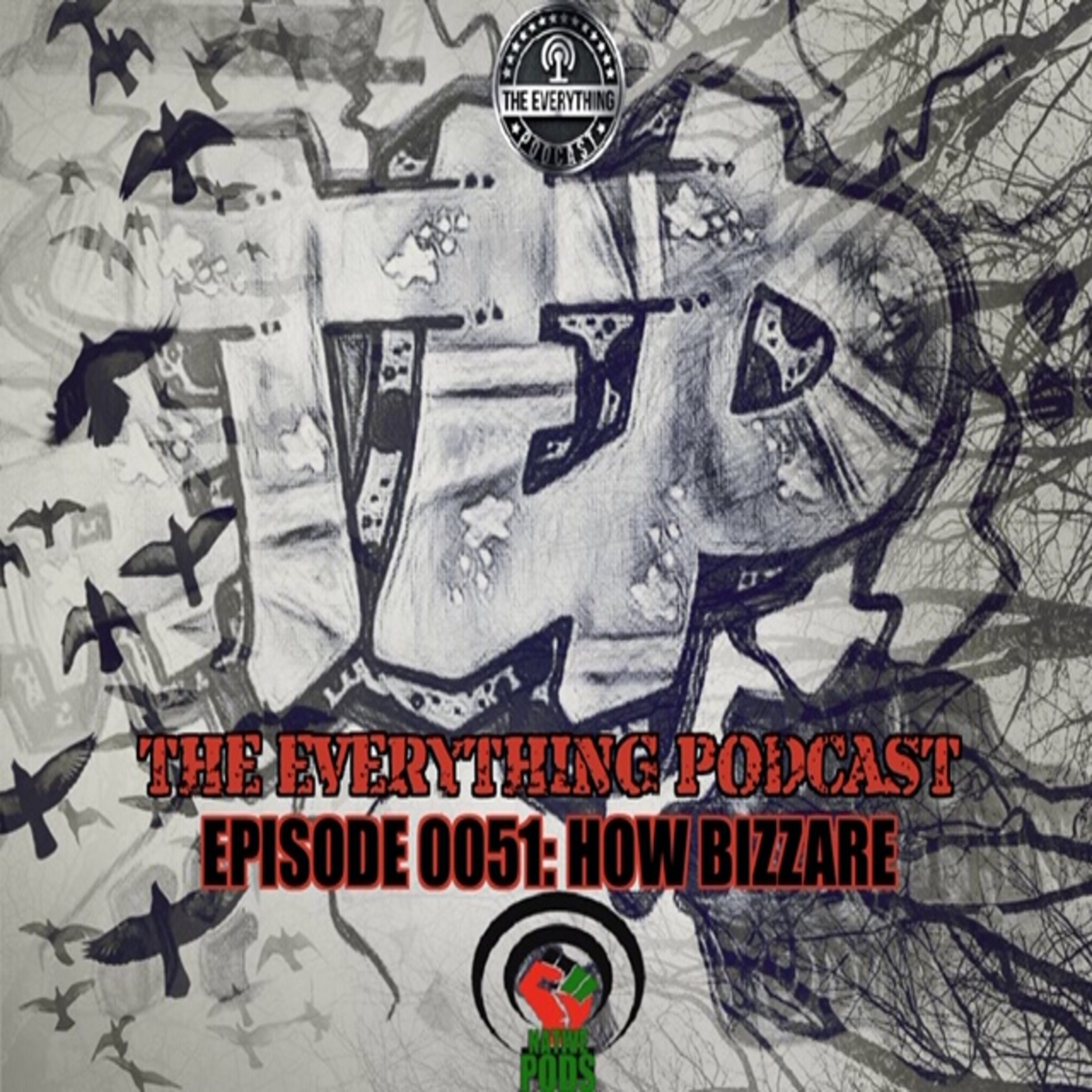 Episode 51 of The Everything Podcast: How Bizzare/Here for Beef/Lock your doors episode artwork